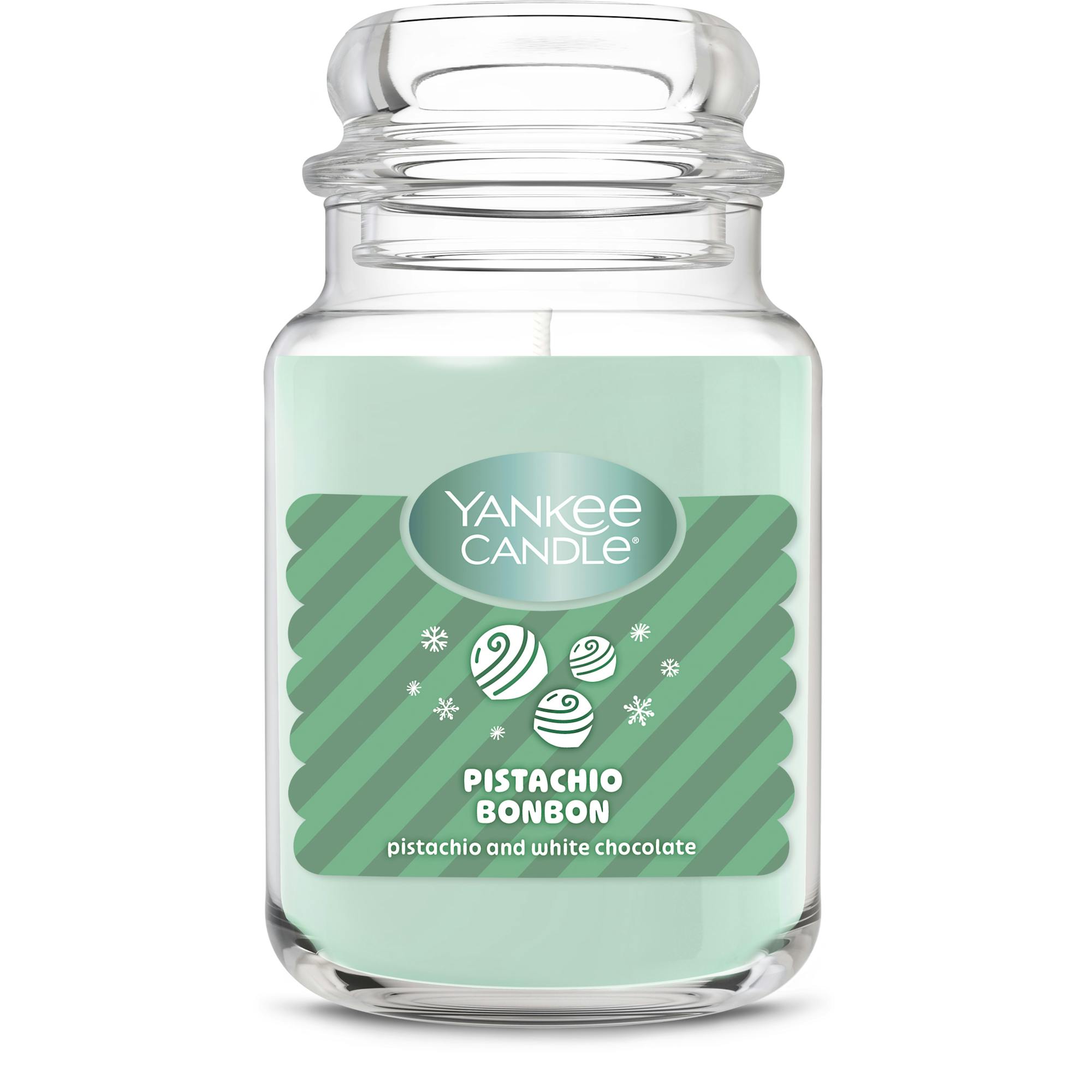 Yankee Candle Pistachio Bonbon Original Large Jar Candle, 22 oz In Green