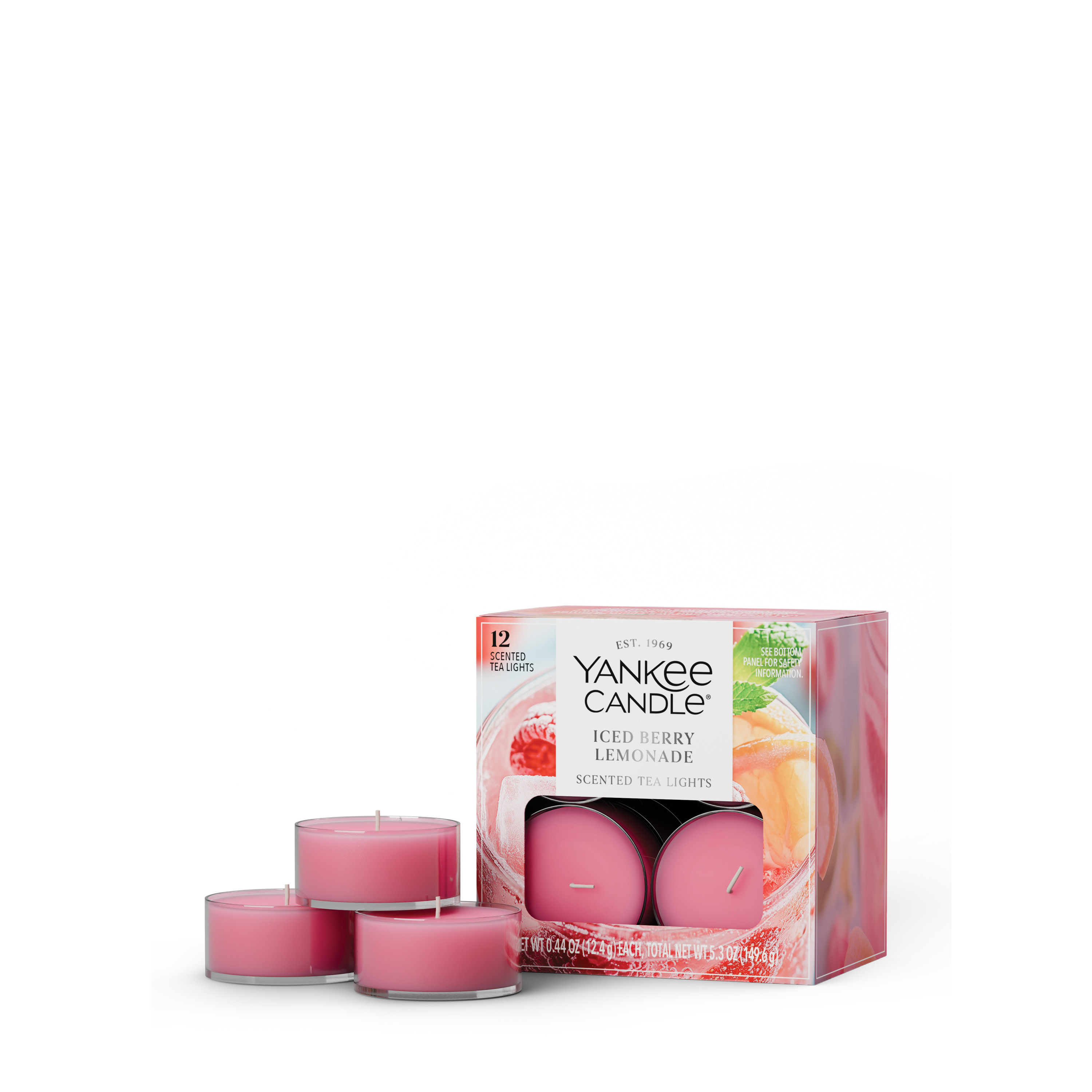 Iced Berry Lemonade Tea Light Candles - Thumbnail 2