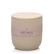 cafe dolce minimalist collection medium jar
