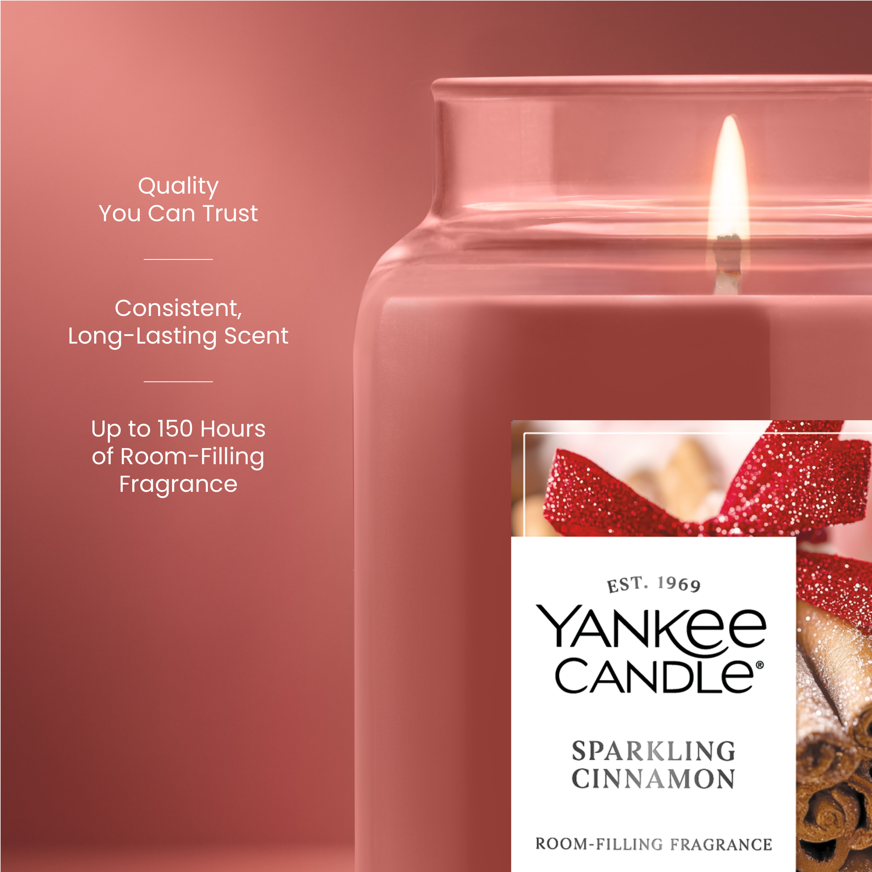 Sparkling Snow Original Large Jar Candle - Thumbnail 5