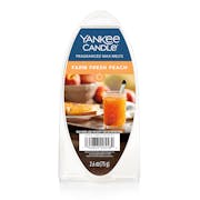 Farm Fresh Peach wax melt surfboard