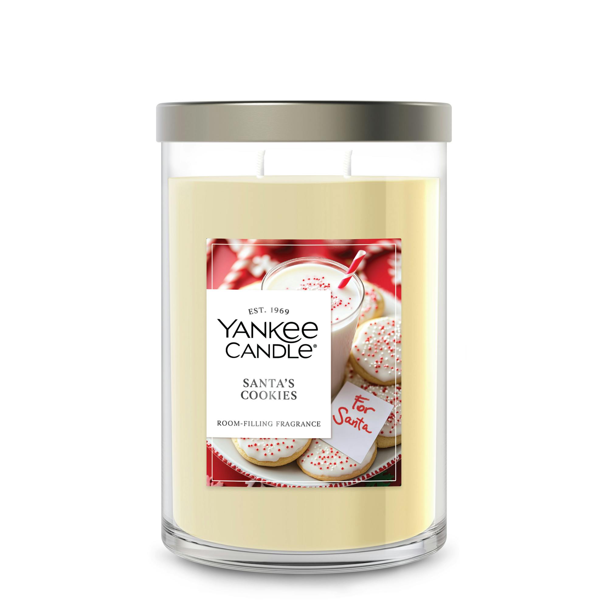 Yankee Candle Santa's Cookies 20 Oz. Signature Large Tumbler Candle, 20 oz