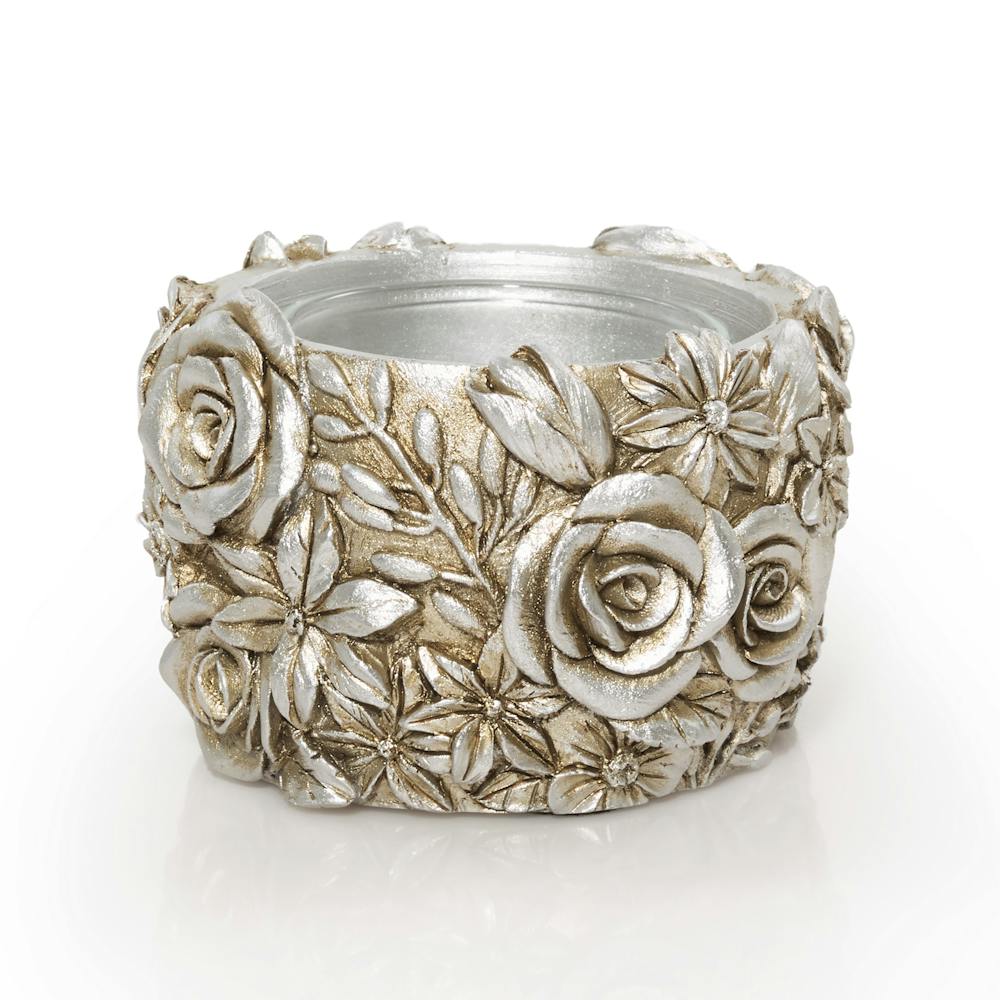 Spring Floral Tea Light Candle Holder