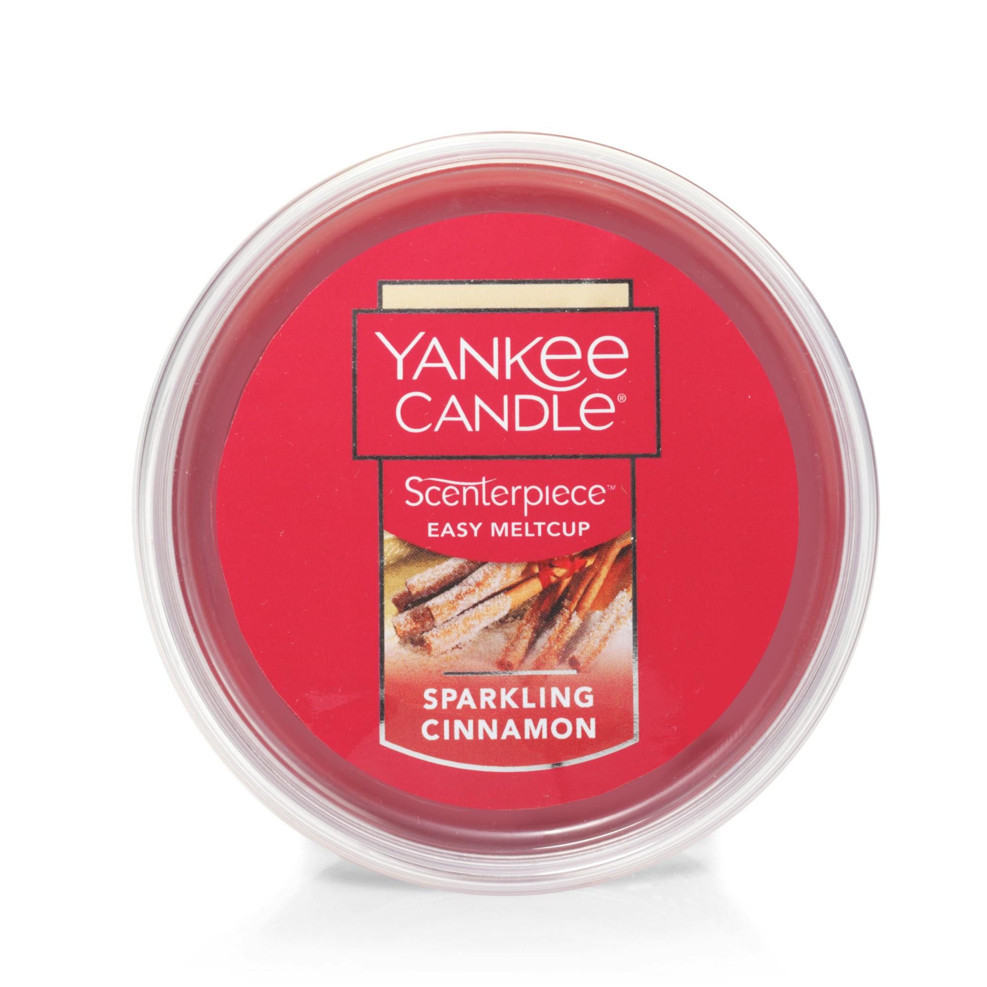 Yankee Candle Sparkling Cinnamon Easy Meltcup, 2.2 oz