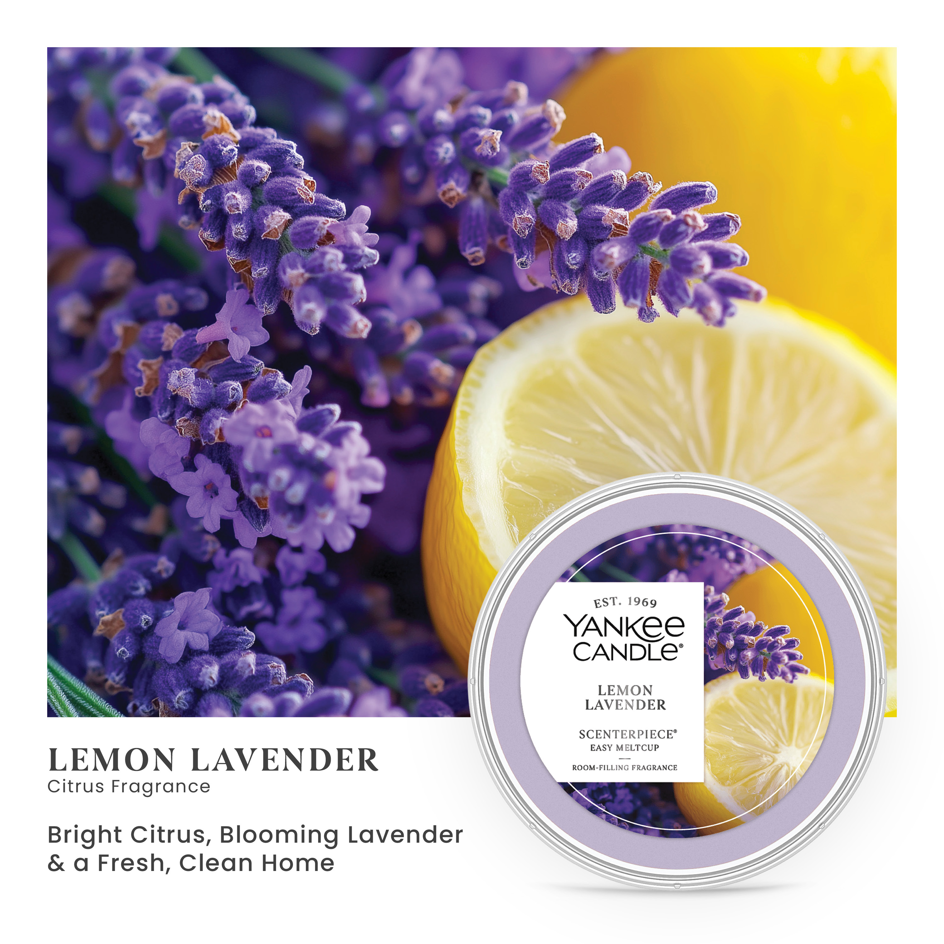 Yankee Candle Easy MeltCup in Lemon Lavender - Thumbnail 3