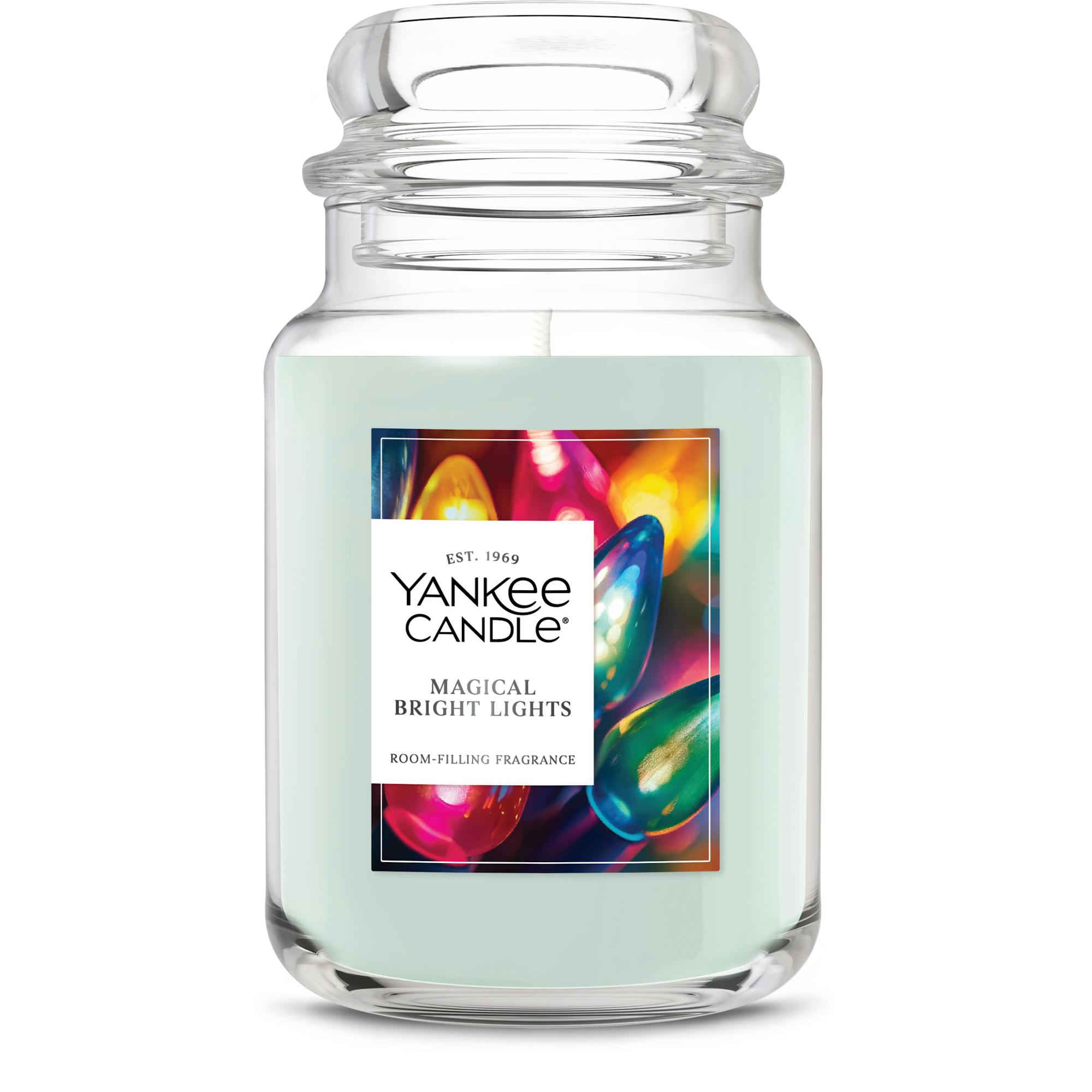 Yankee Candle Magical Bright Lights Original Large Jar Candles, 22 oz In Green