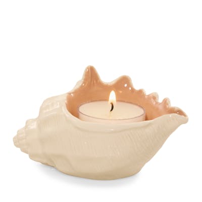 Seashell Tea Light Candle Holder