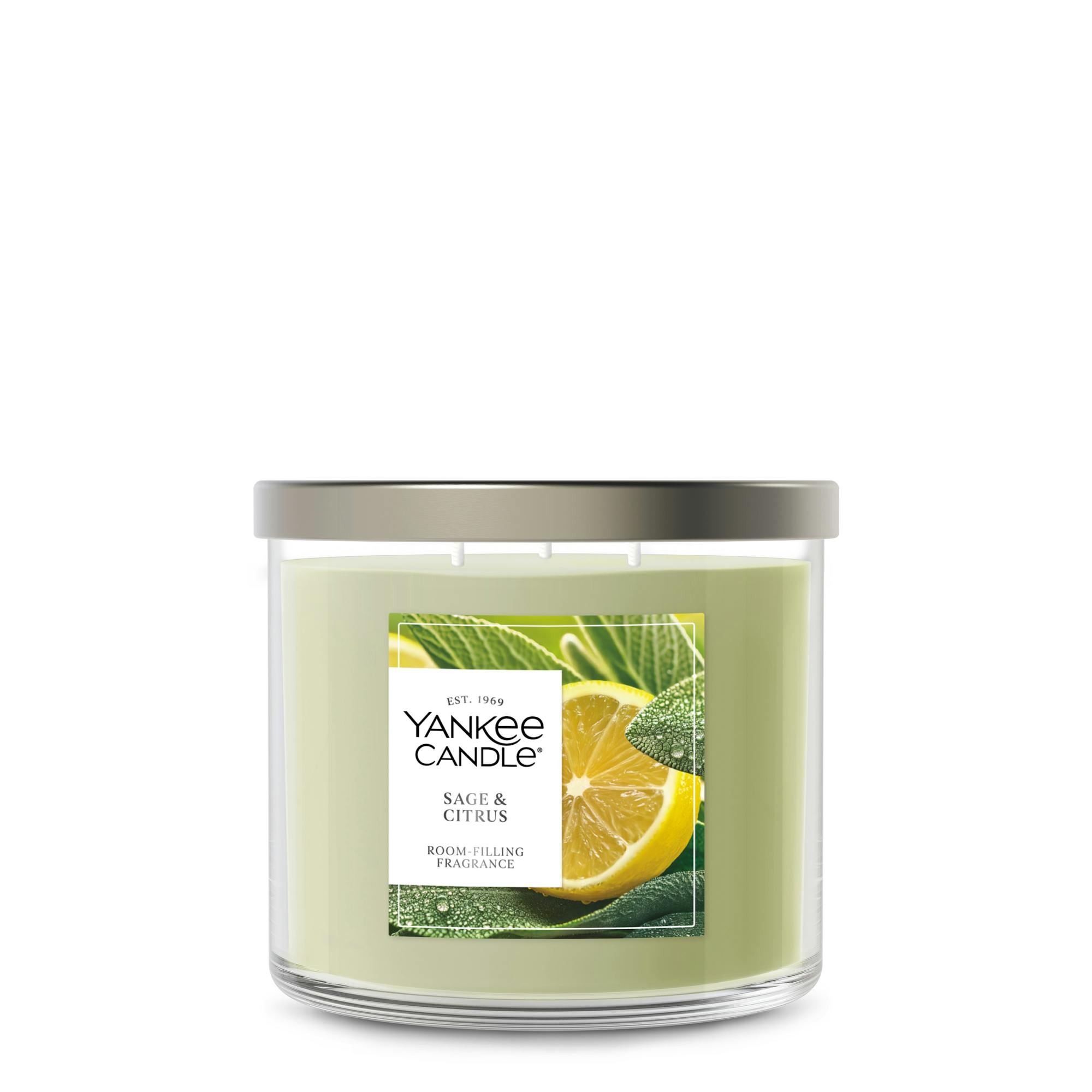 Yankee Candle Sage And Citrus 3-wick Candles, 14.5 oz