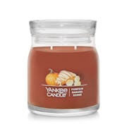 pumpkin banana scone signature jar candle with lid