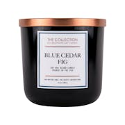 the collection blue cedar fig medium 2 wick tumbler candle