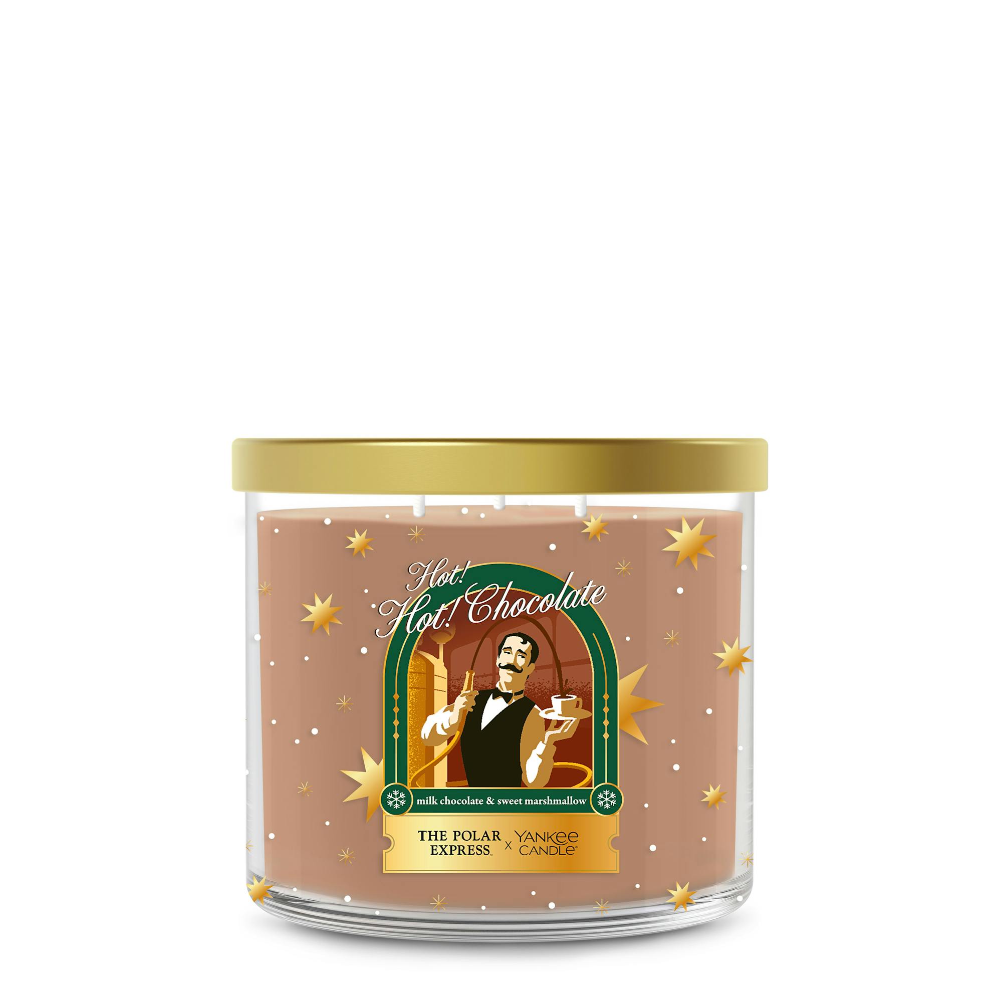 Yankee Candle Hot! Hot! Chocolate 3-wick Candle, 14.5 oz