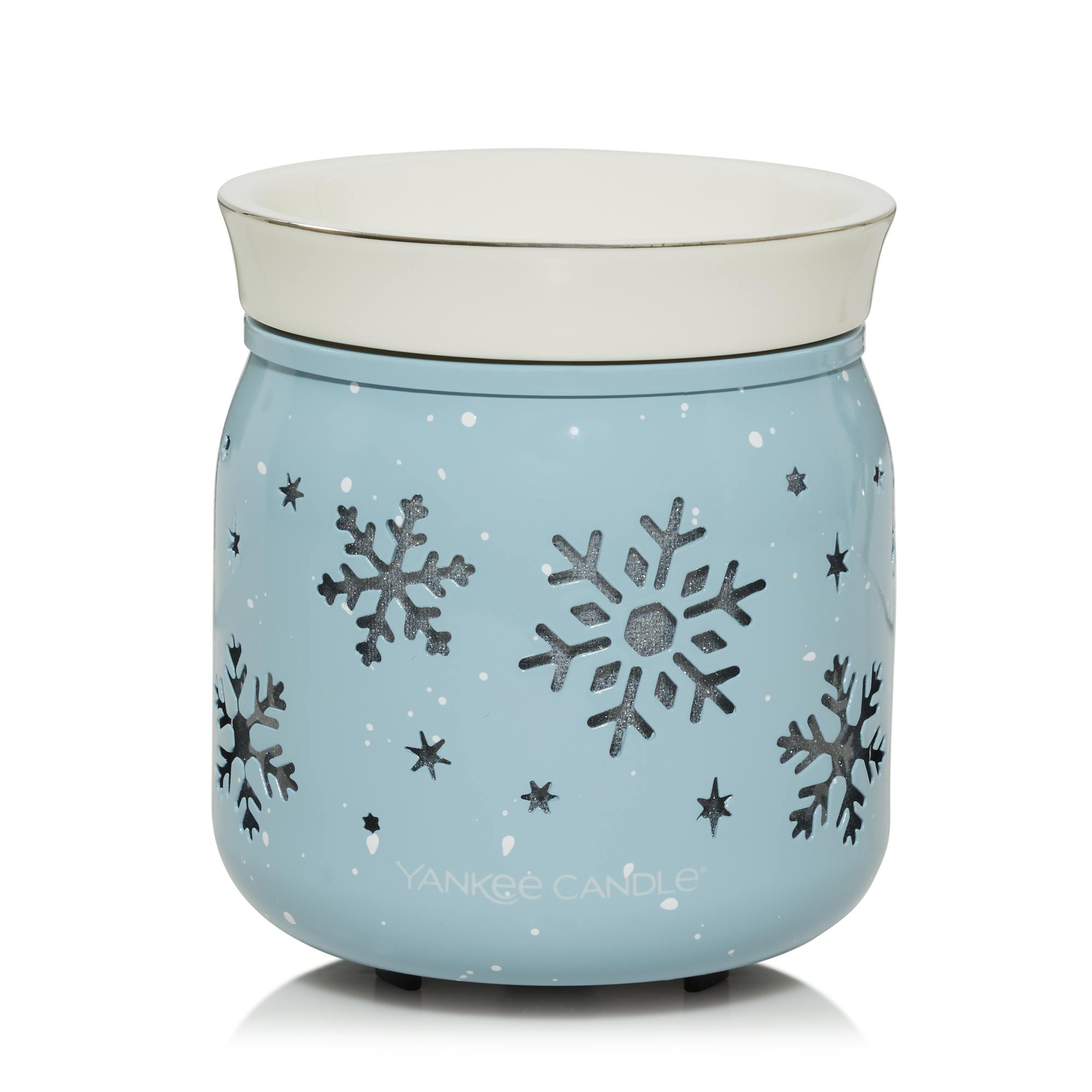 Yankee Candle Let It Snow Electric Wax Melts Warmer With Timer & Light