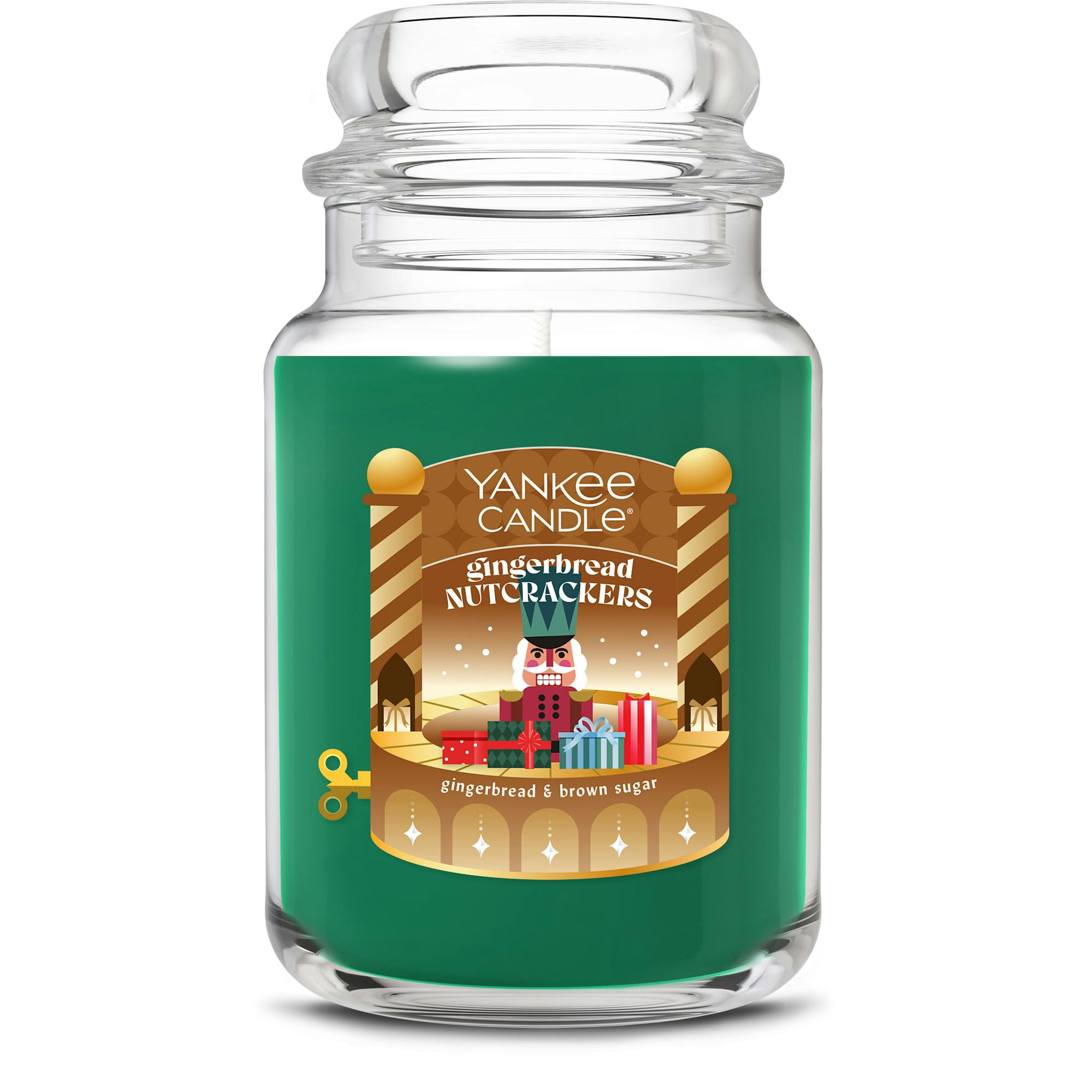 Yankee Candle Gingerbread Nutcrackers Original Large Jar Candle, 22 oz In Multi
