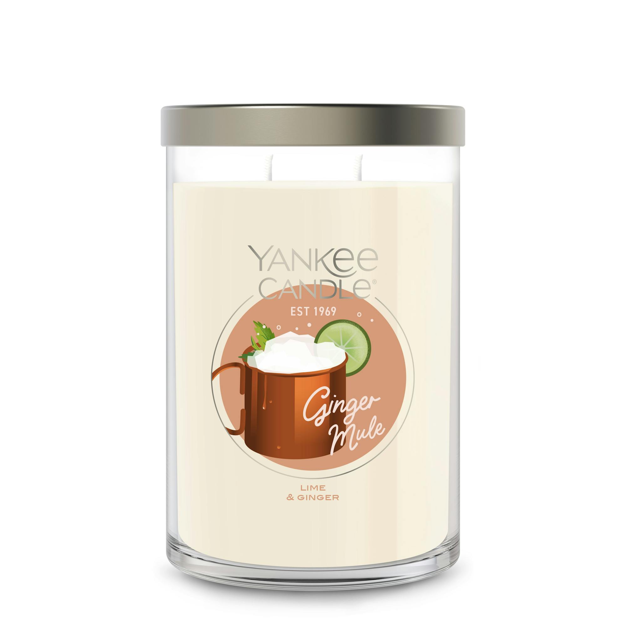 Yankee Candle Ginger Mule Large Tumbler Candles, 20 oz In White