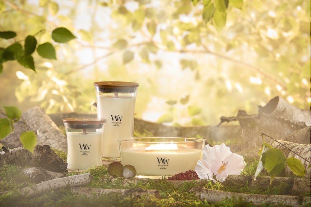 Solar Haze WoodWick® Large Hourglass Candle - Large Hourglass