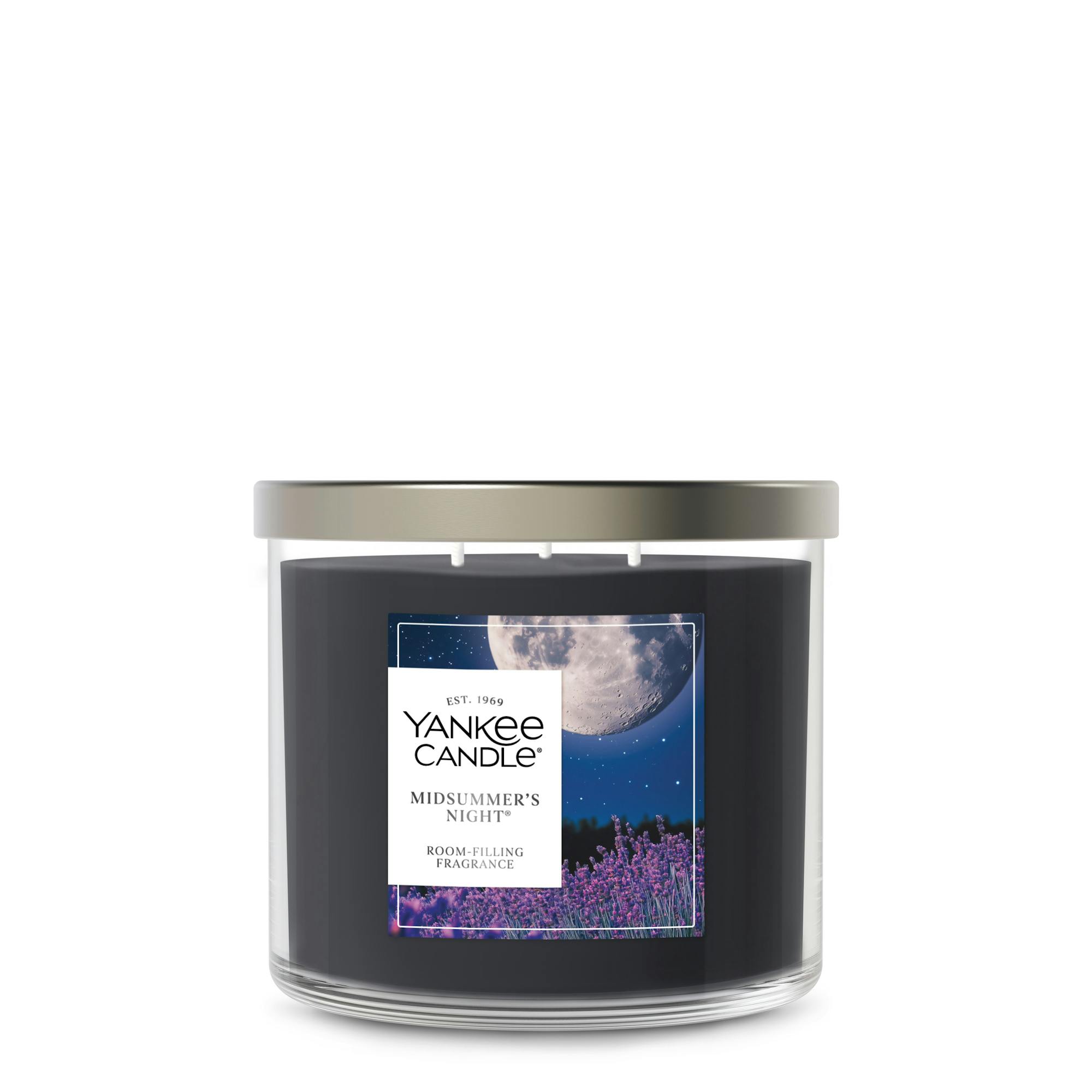Yankee Candle Midsummer's Night 3-wick Candles, 14.5 oz In Black