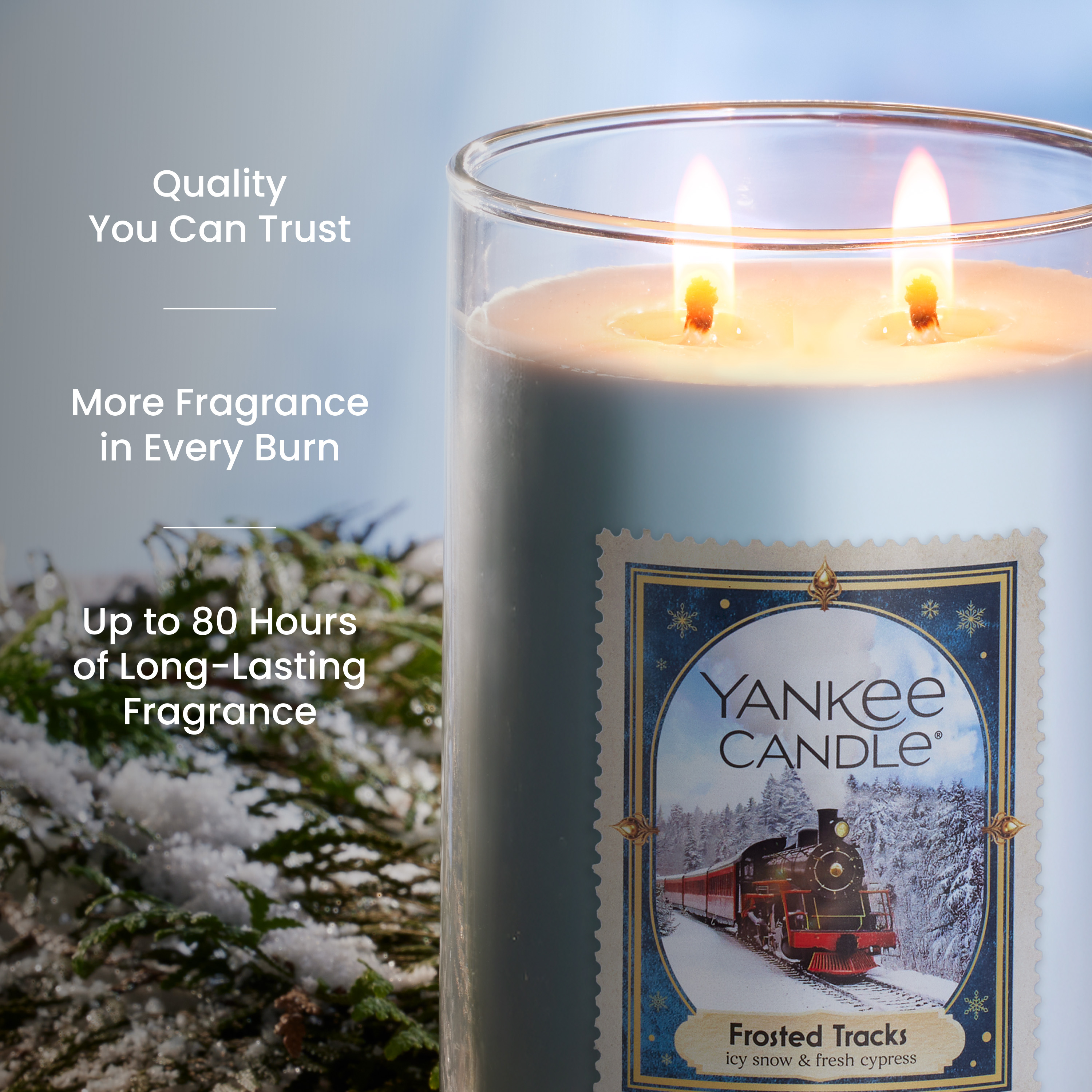 Frosted Tracks Large Tumbler Candle - Thumbnail 3