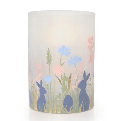 Easter Bunny Jar Candle Holder