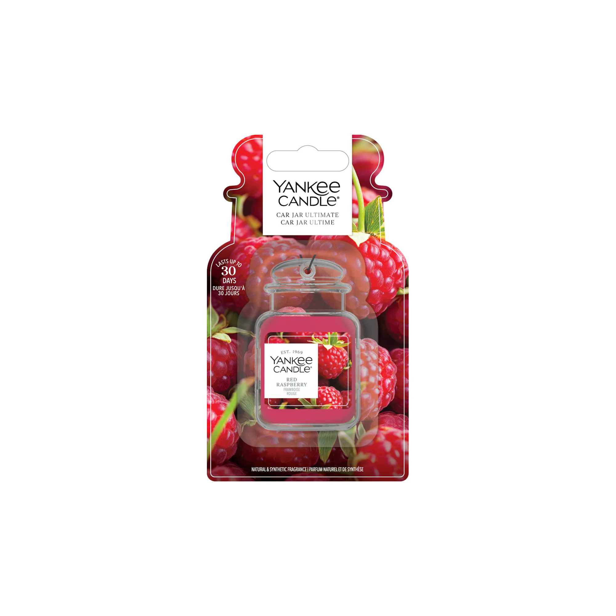 Red Raspberry Car Air Freshener Yankee Candle | Fruity