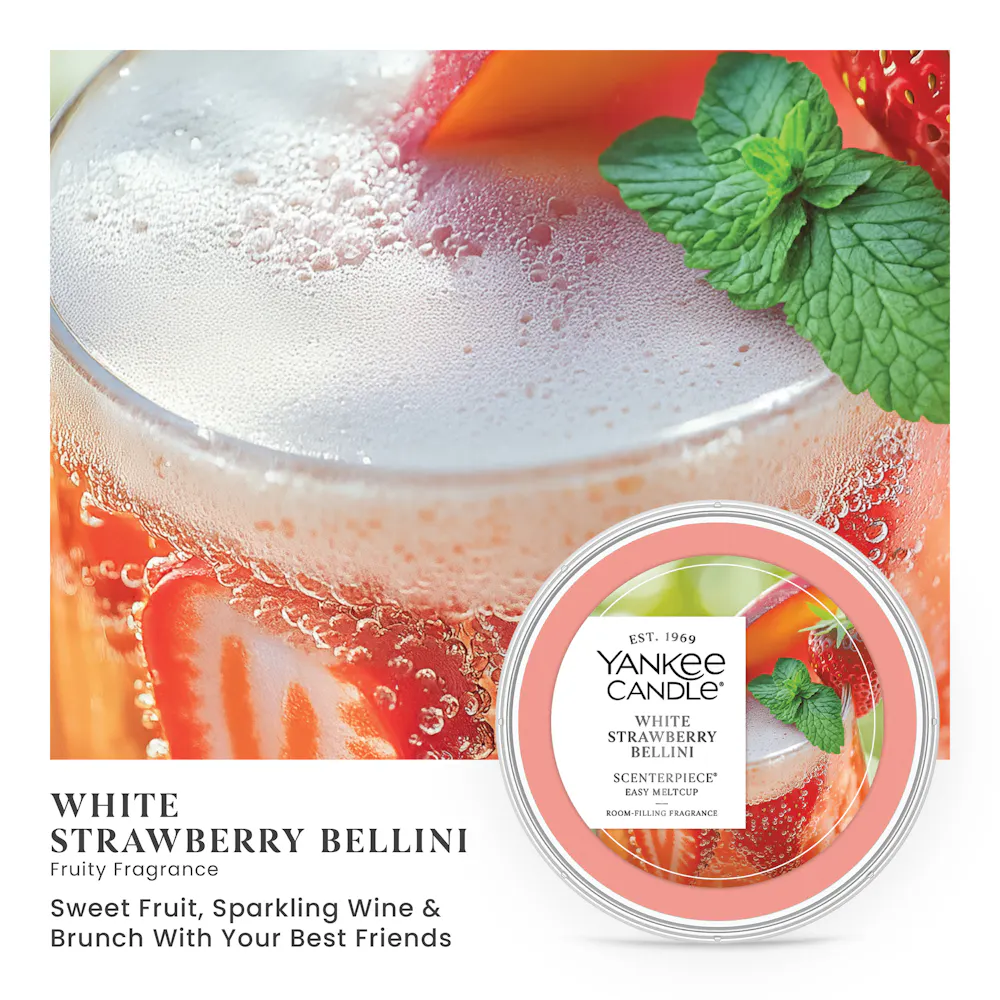 White Strawberry Bellini