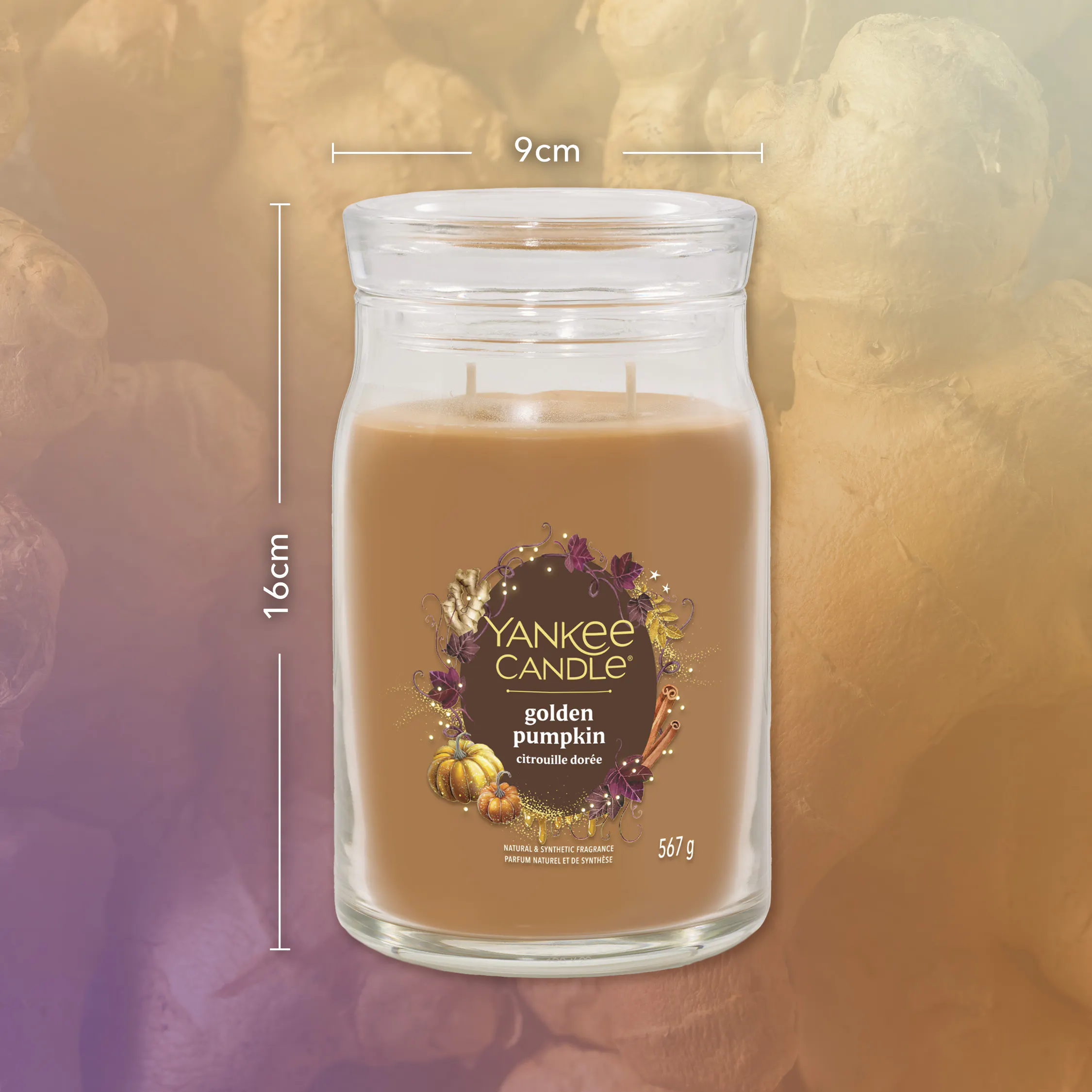 2 Piliers Yankee Candle Vintage Rares – Vanille Française Et Citrouille épicée