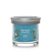 Small candle tumbler beach escape