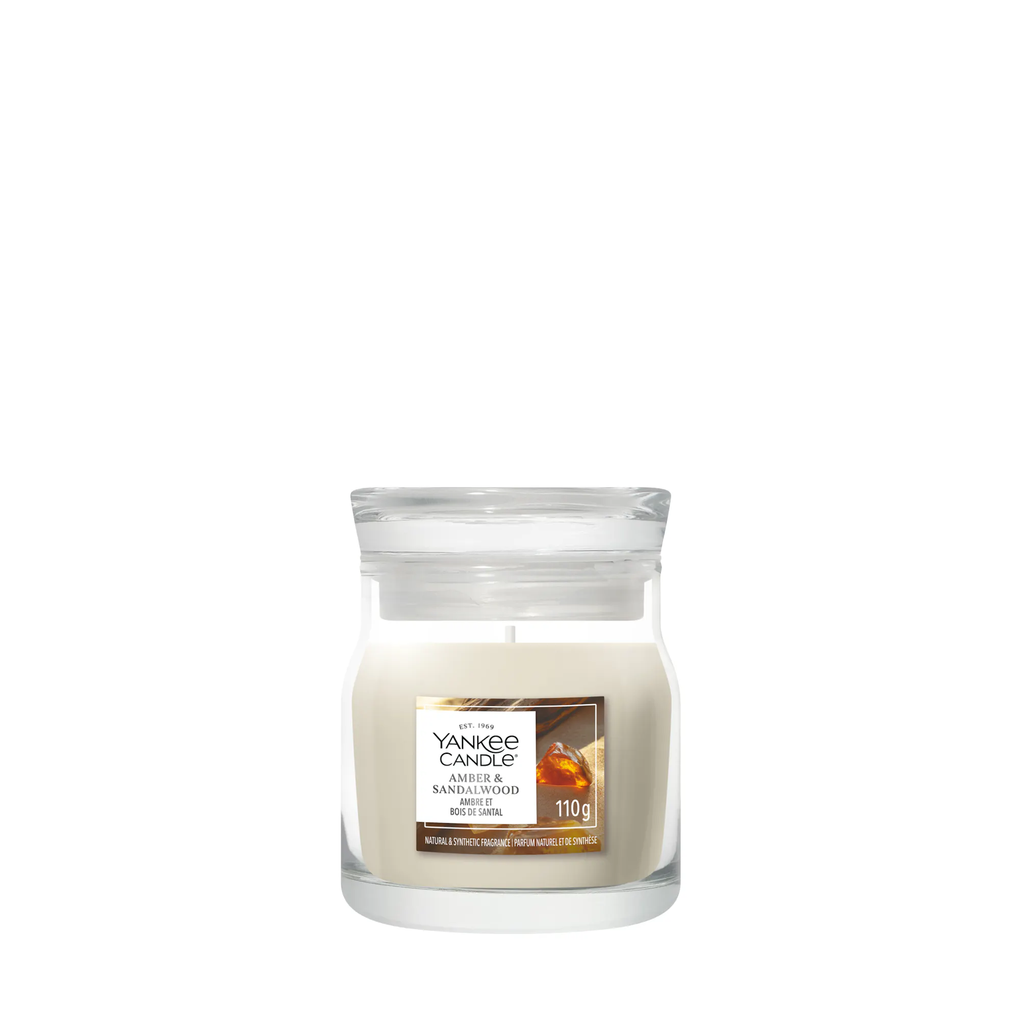 Amber & Sandalwood Candle Yankee Candle, Brown | Sweet & Spicy