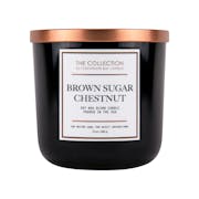 the collection brown sugar chestnut medium 2 wick tumbler candle