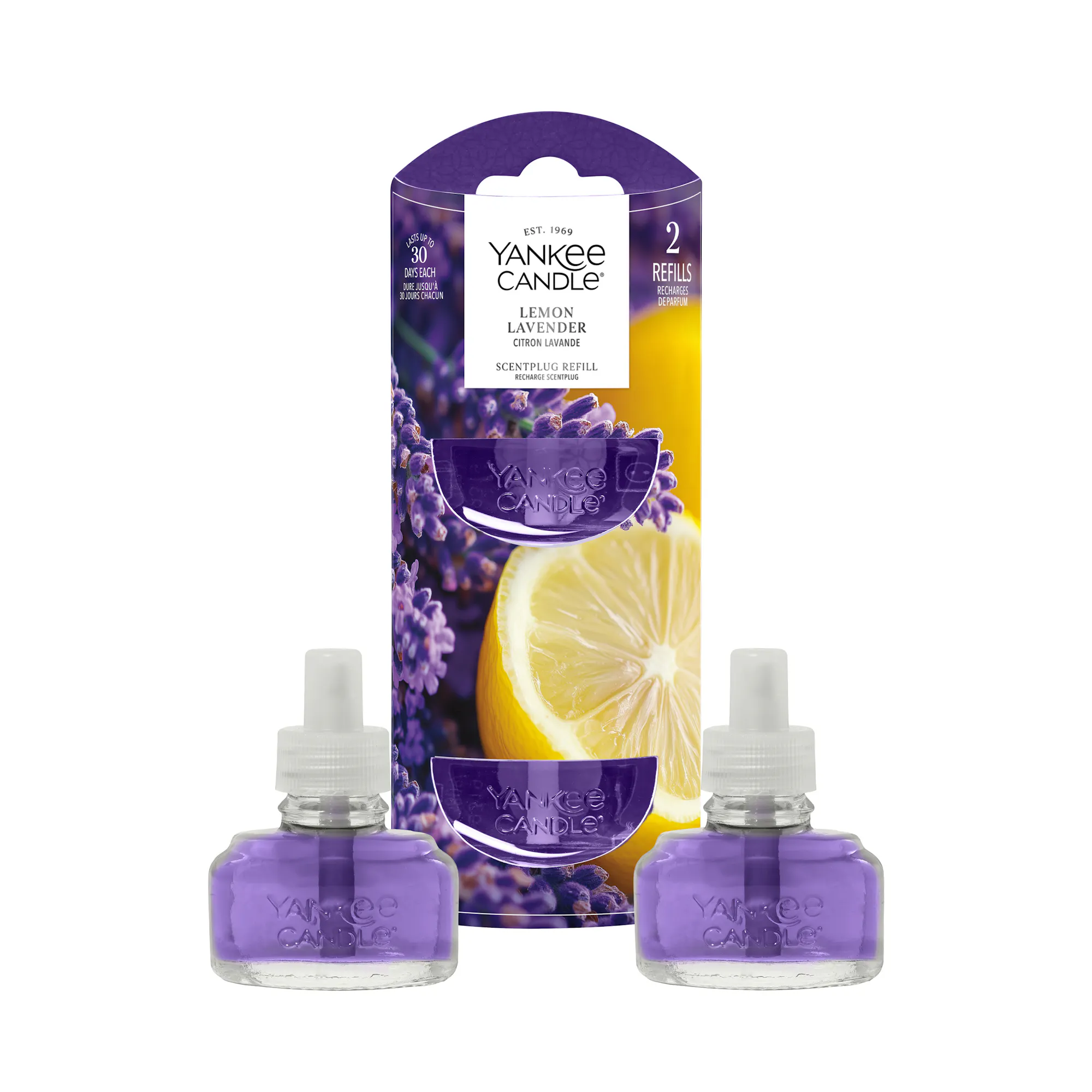 Lemon Lavender Diffuser Refill Yankee Candle, Purple | Citrus