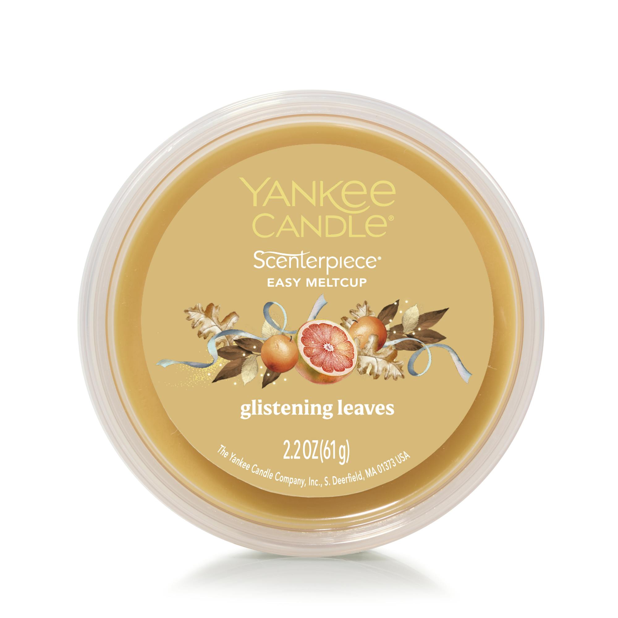 Yankee Candle Glistening Leaves Scenterpiece Easy Meltcup, 2.2 oz