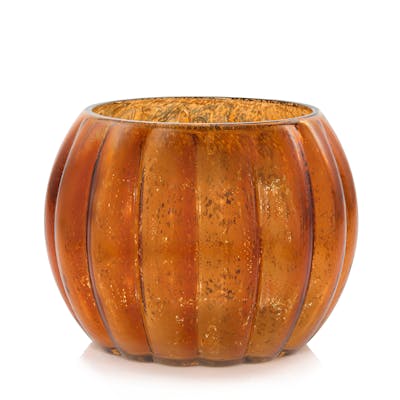 Mercury Pumpkin Glass Holder