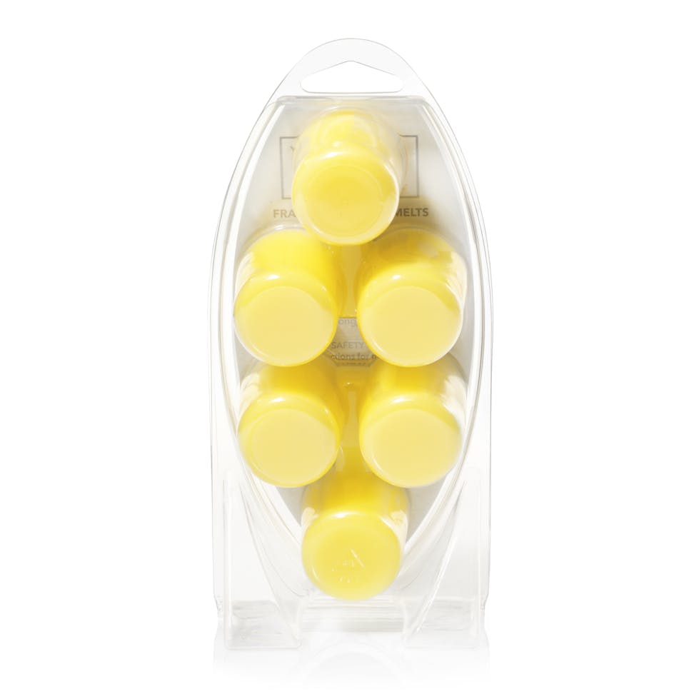 sicilian lemon wax melts 6 packs