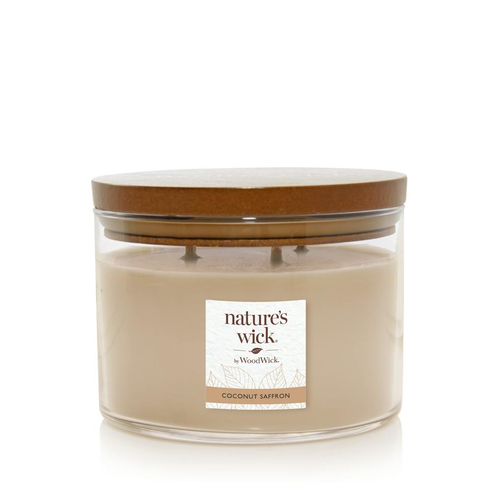 Coconut Saffron Nature's Wick 3-Wick Candles - 3-Wick Candles | Yankee ...