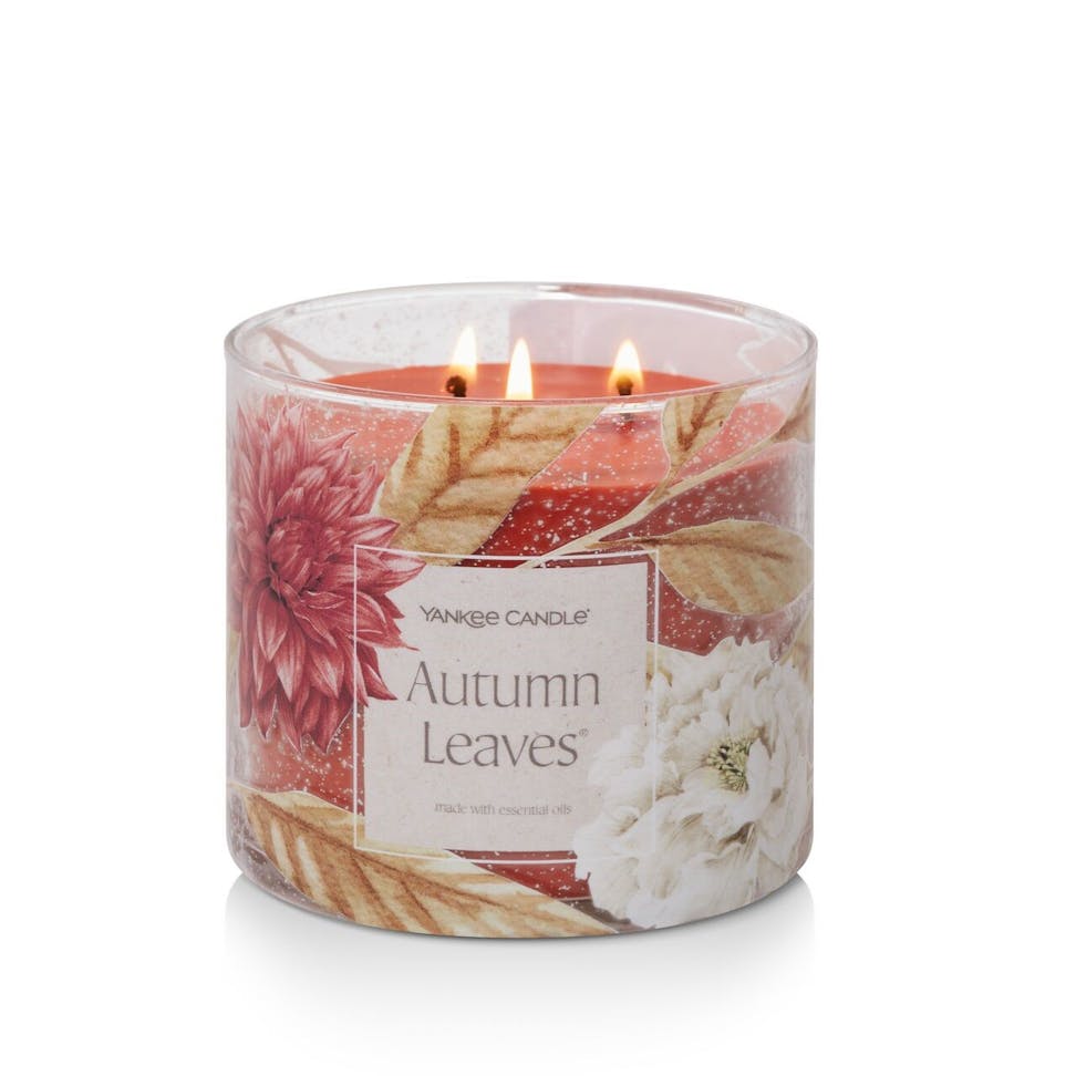 Autumn Leaves 3-Wick Candle