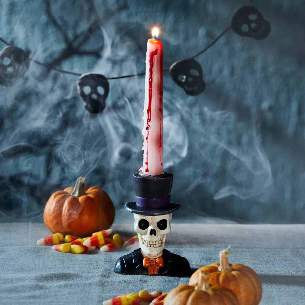 Bonebury Lane Grimsly Taper Candle Holder