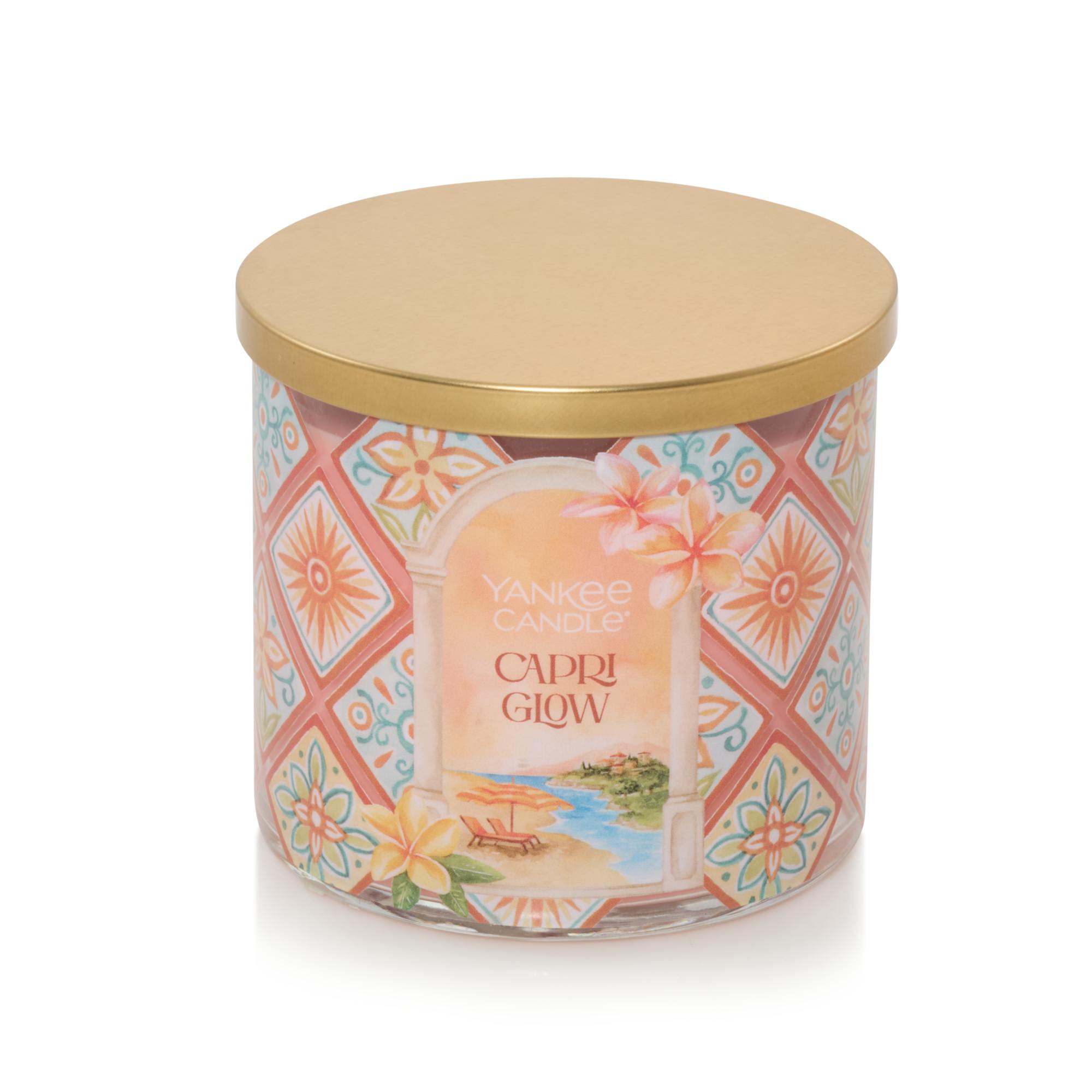 Yankee Candle Capri Glow 3-wick Candles, 14.5 oz