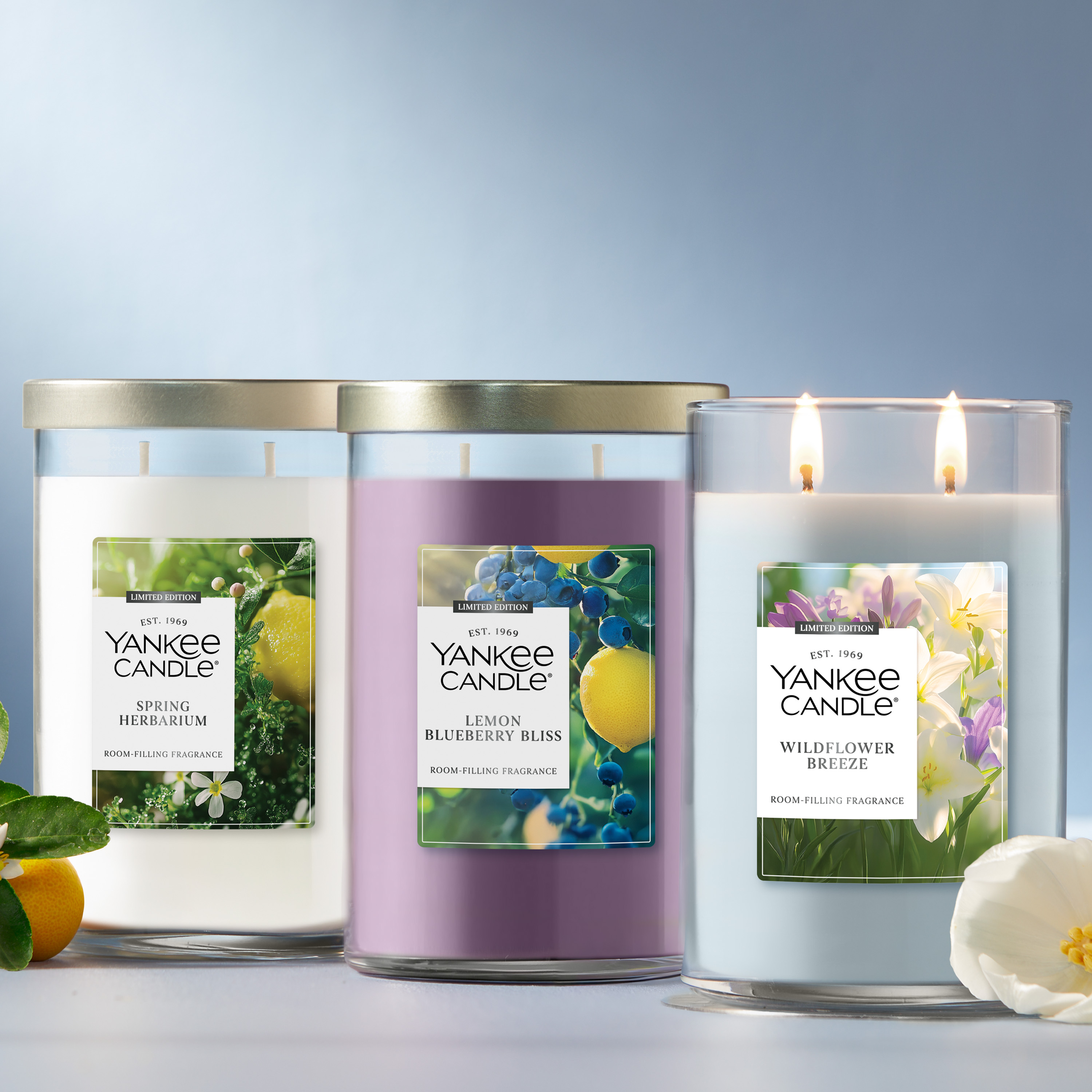 Spring Herbarium Large Tumbler Candle - Thumbnail 3