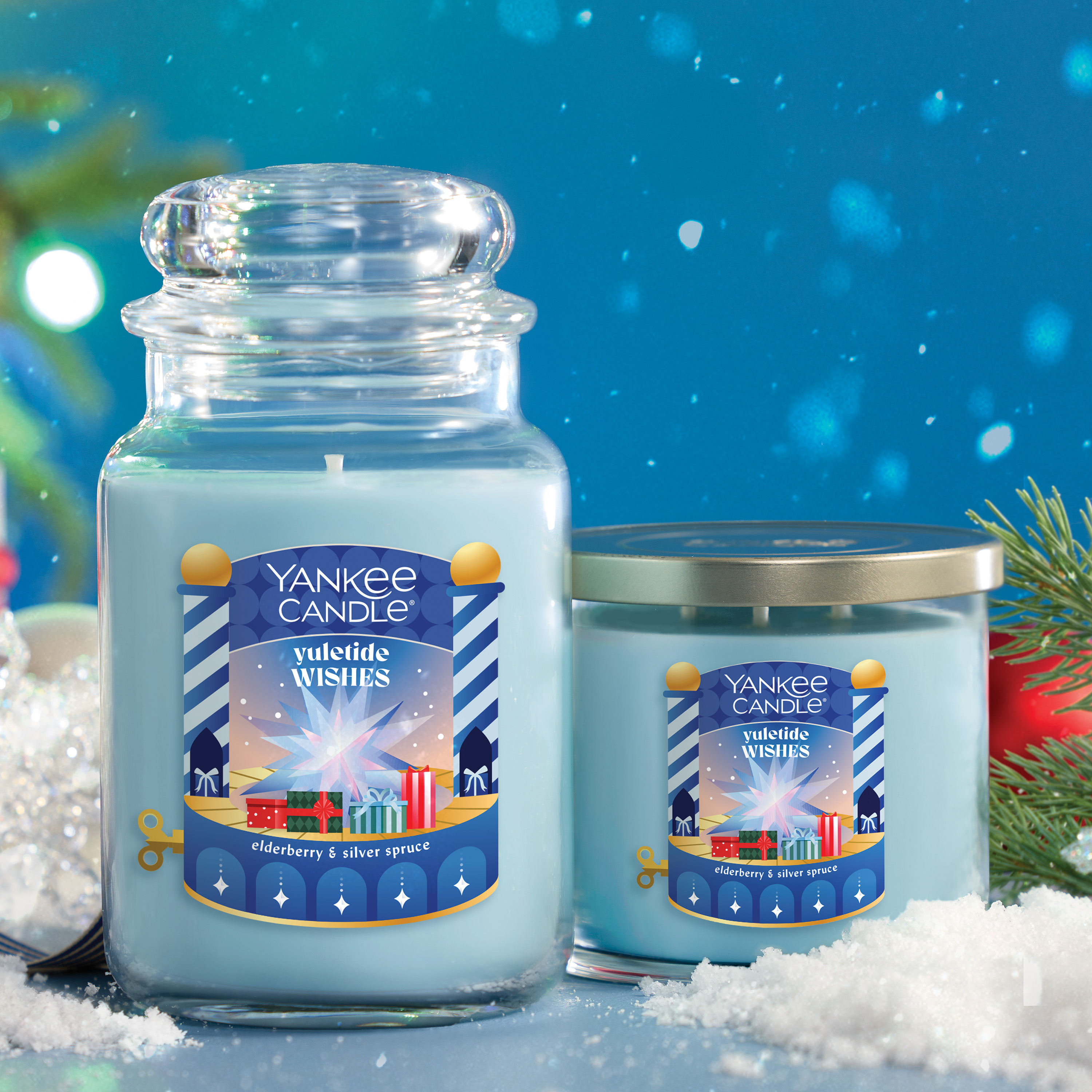 Yuletide Wishes Original Jar Candle - Thumbnail 3