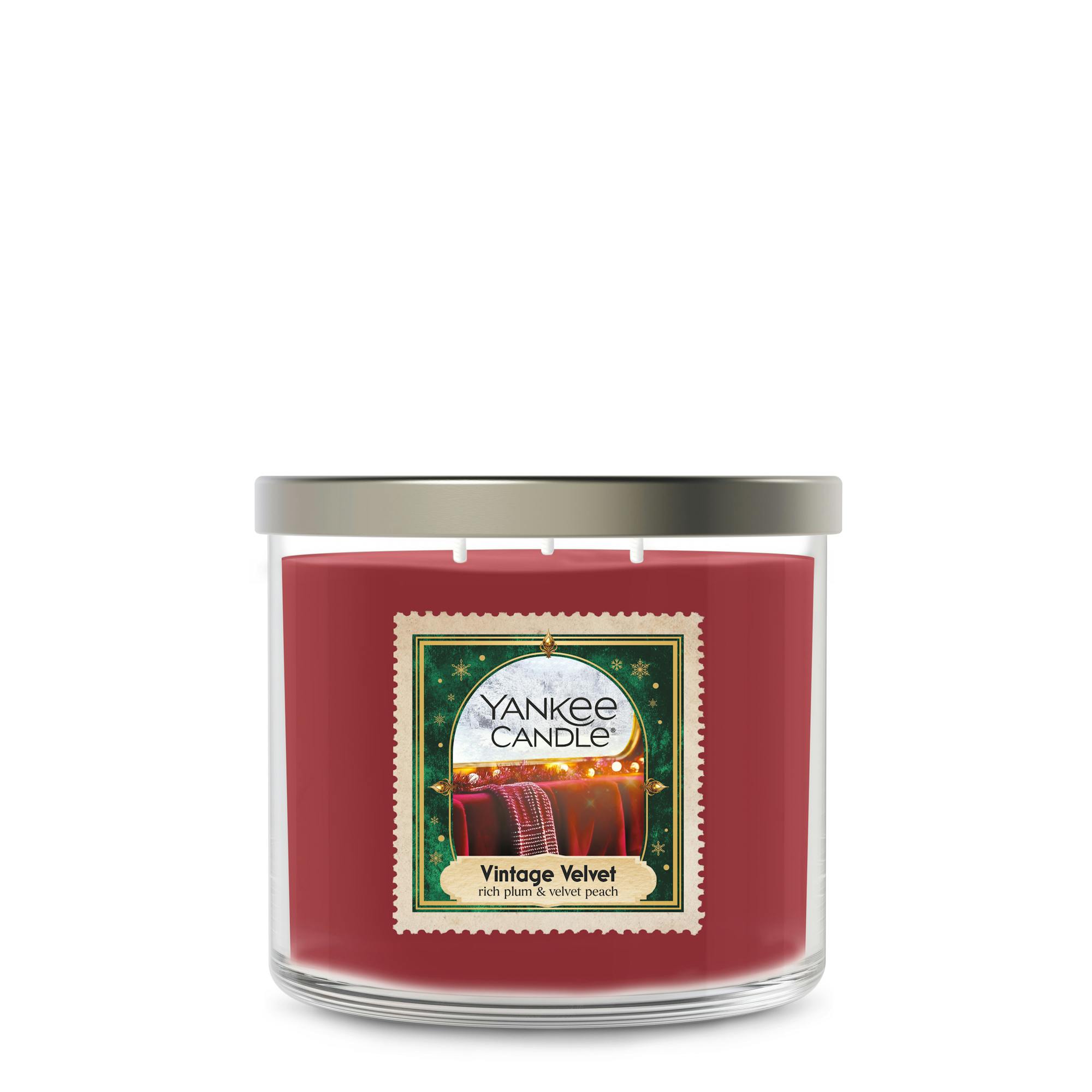 Yankee Candle Vintage Velvet 3-wick Candle, 14.5 oz