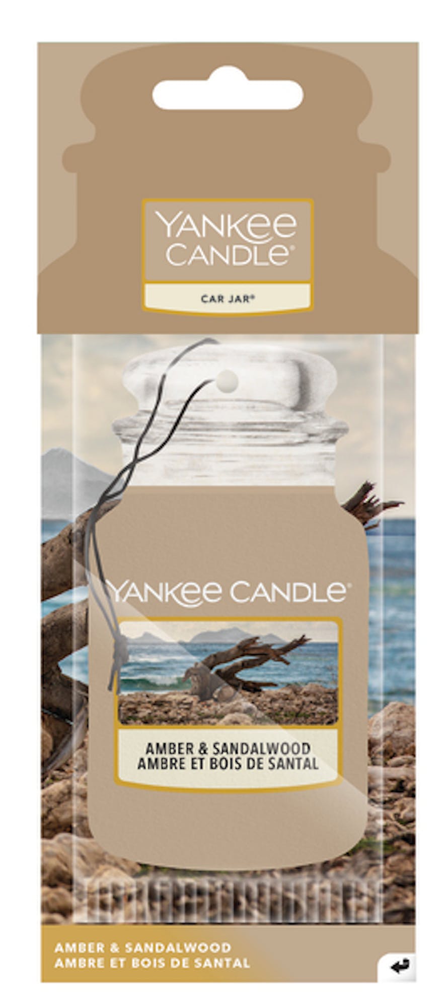 Amber Sandalwood Car Air Freshener