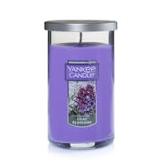 lilac blossoms medium perfect pillar candles
