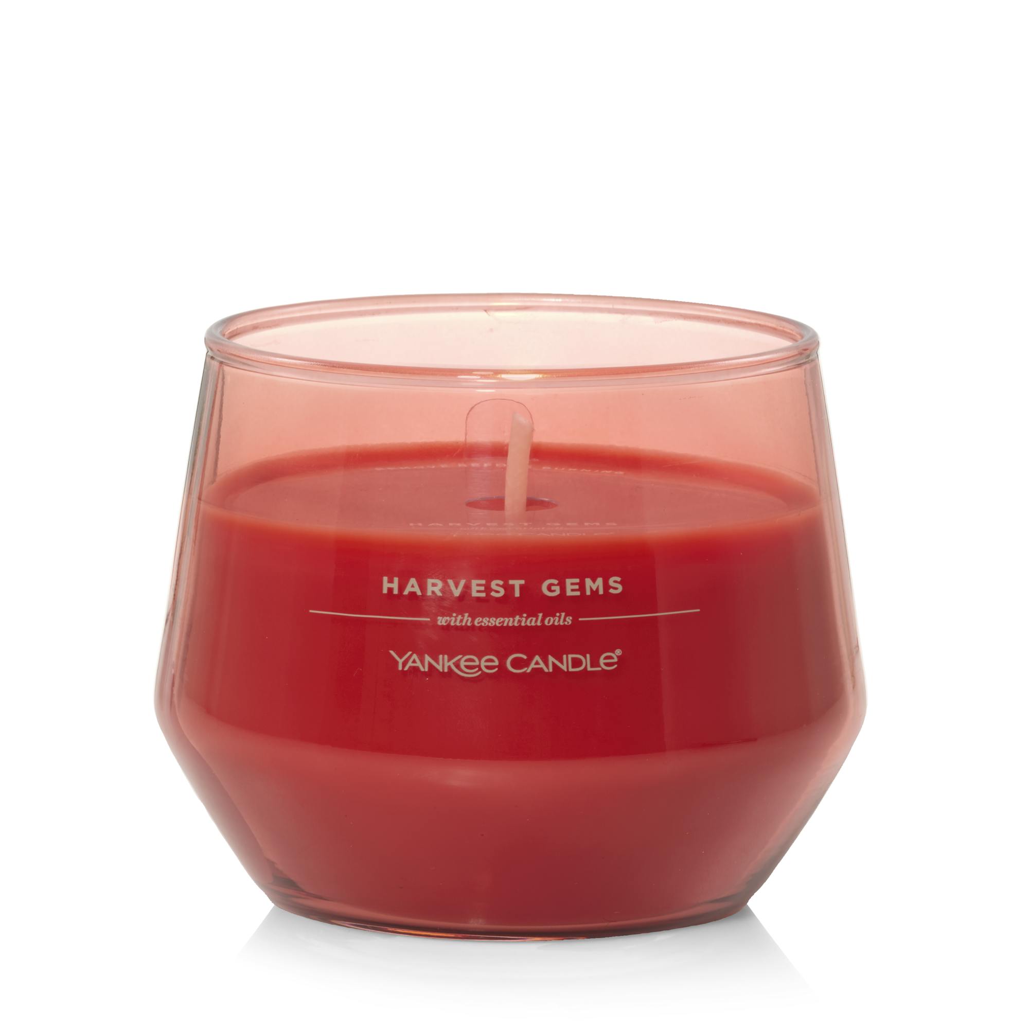 Yankee Candle Harvest Gems Studio Collection Candles, 10 Oz, Medium In Red