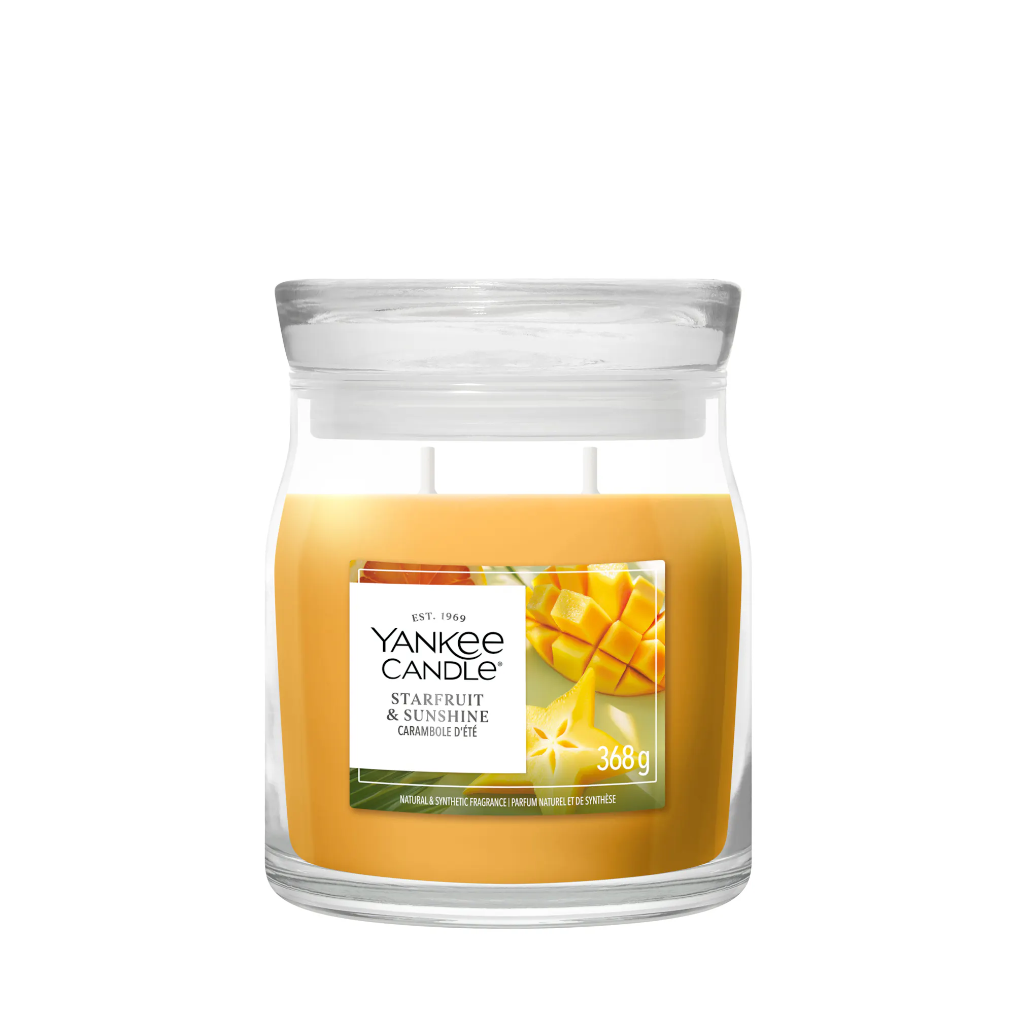 Starfruit & Sunshine Candle Yankee Candle, Orange | Fruity