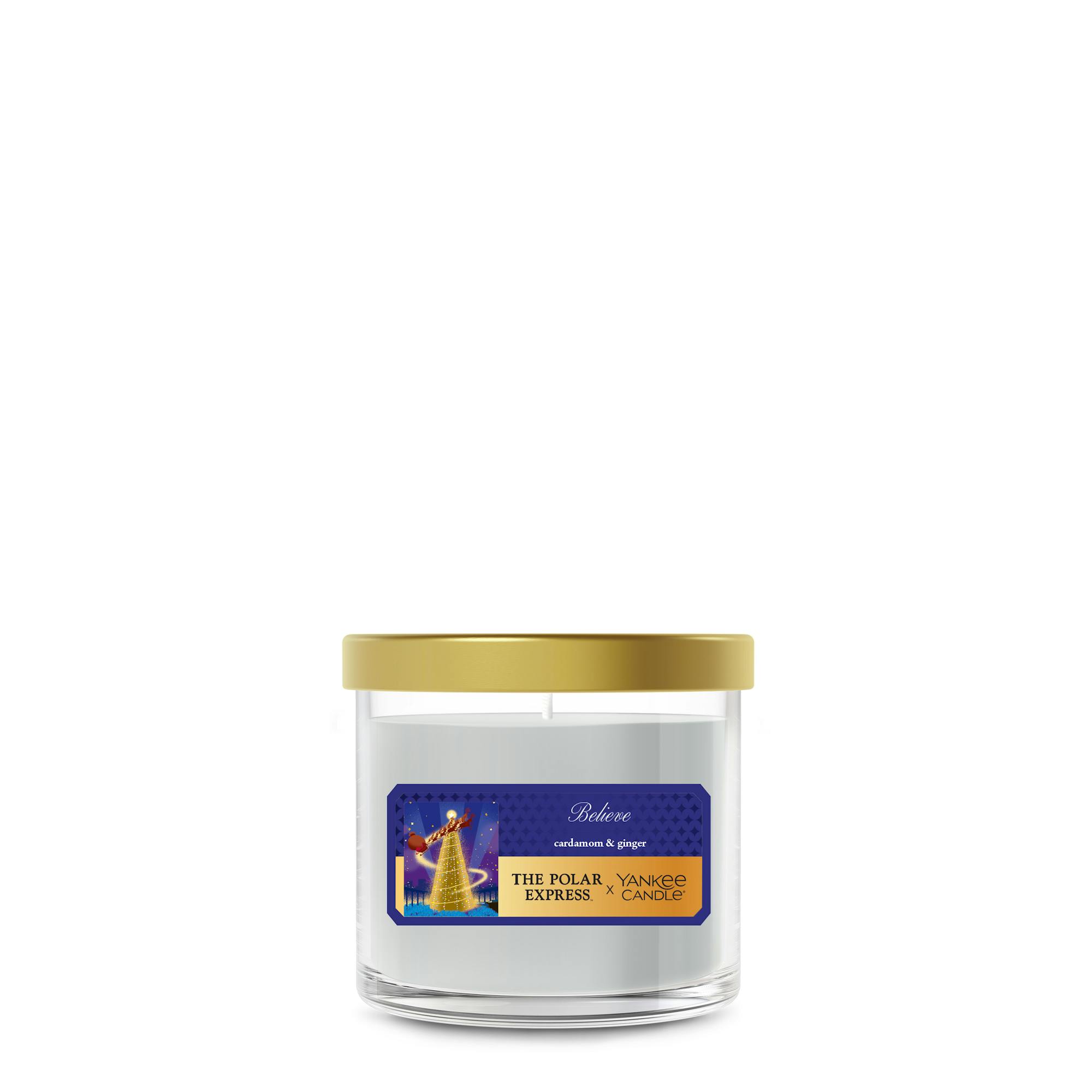 Yankee Candle Believe Small Tumbler Candle, 4.3 oz In White