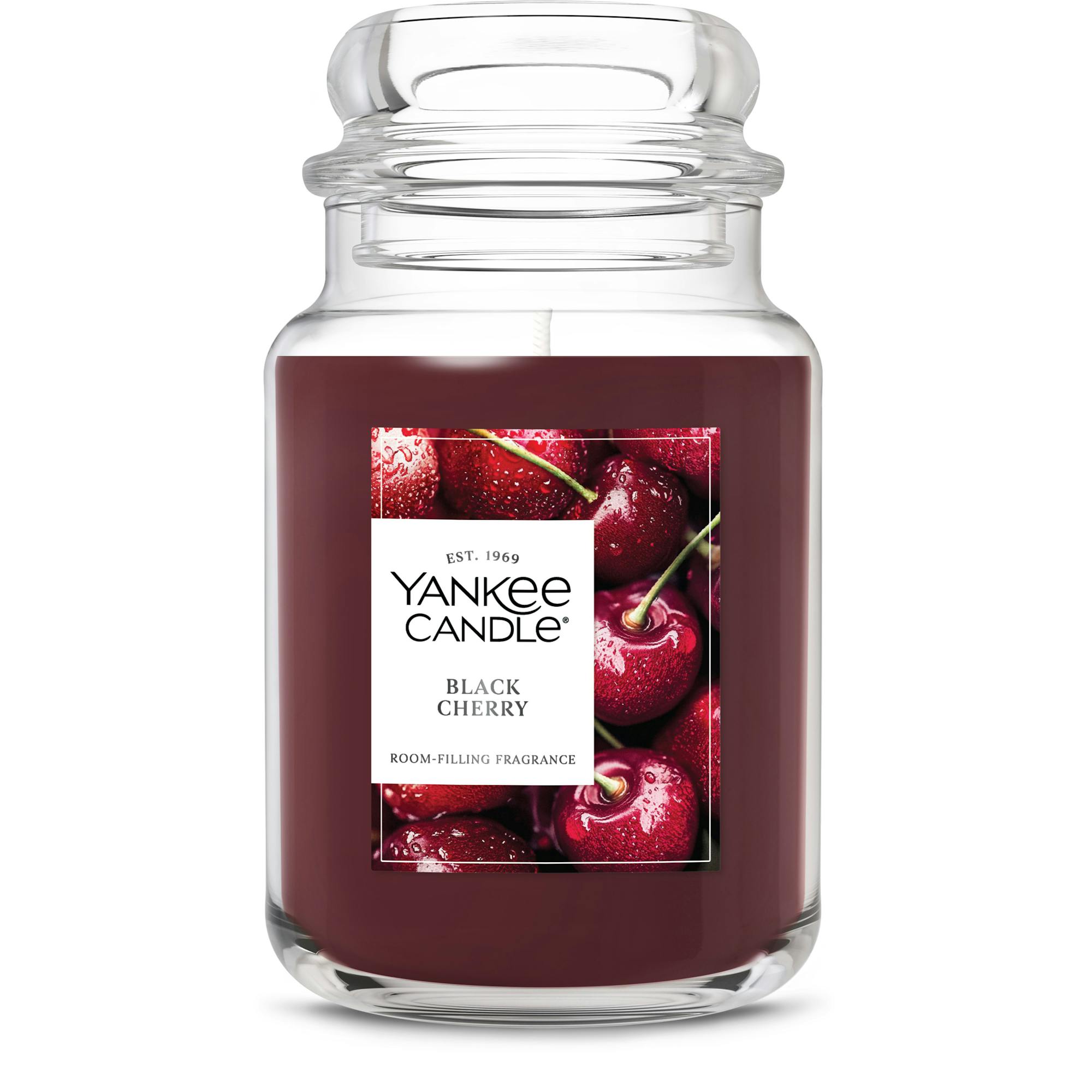 Yankee Candle Black Cherry Original Large Jar Candles, 22 oz In Multi