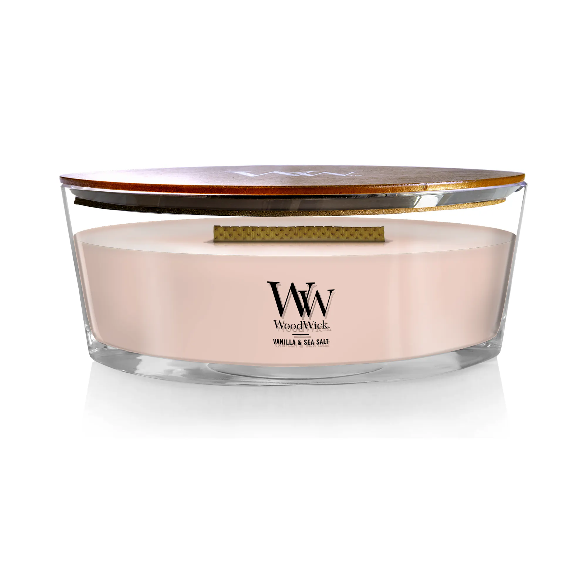 Vanilla & Sea Salt WoodWick® Ellipse Candle - Ellipse Candles