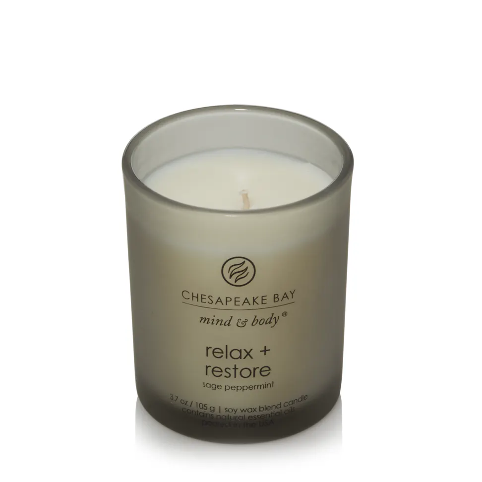 relax and restore small jar candle