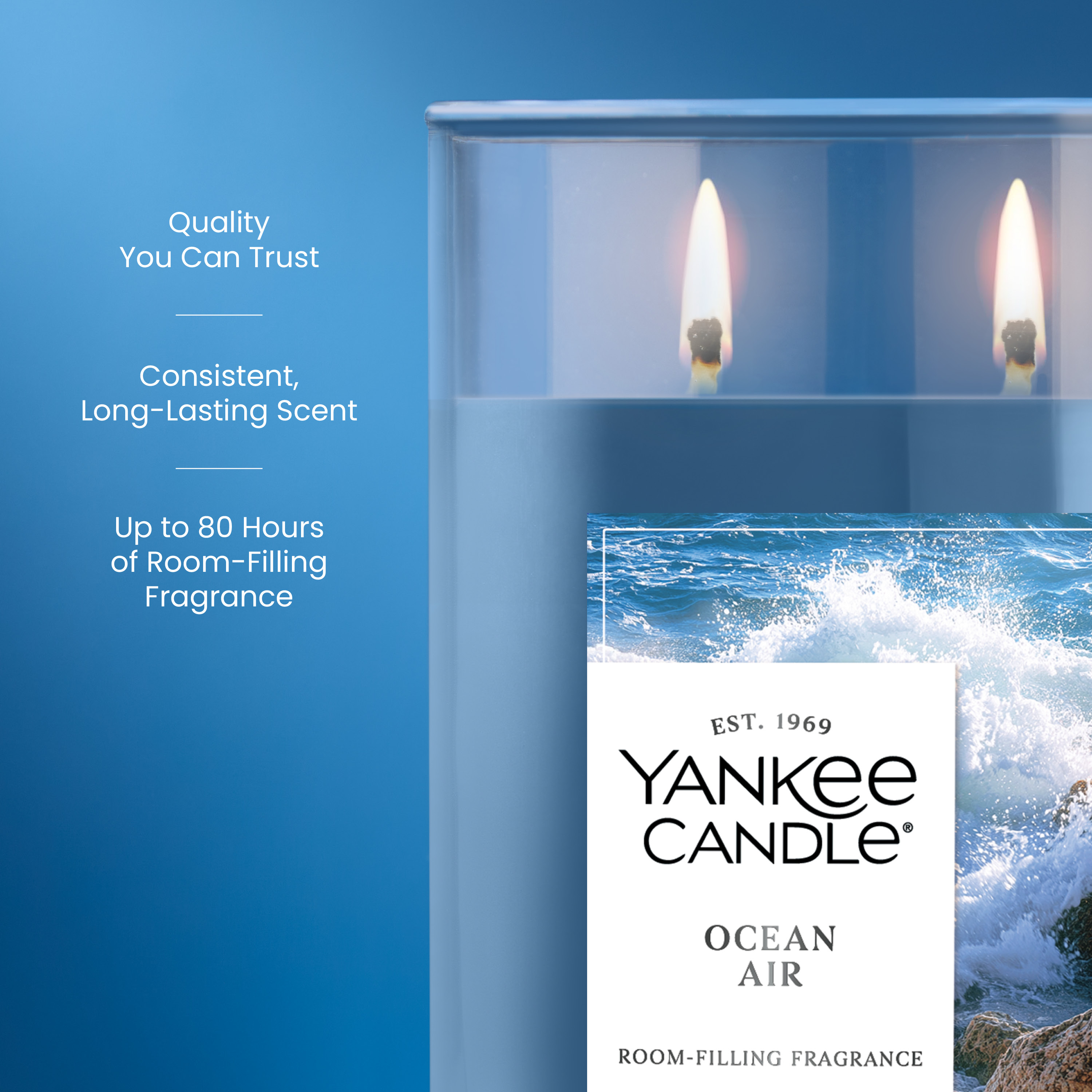 Ocean Air Large Tumbler Candle - Thumbnail 3