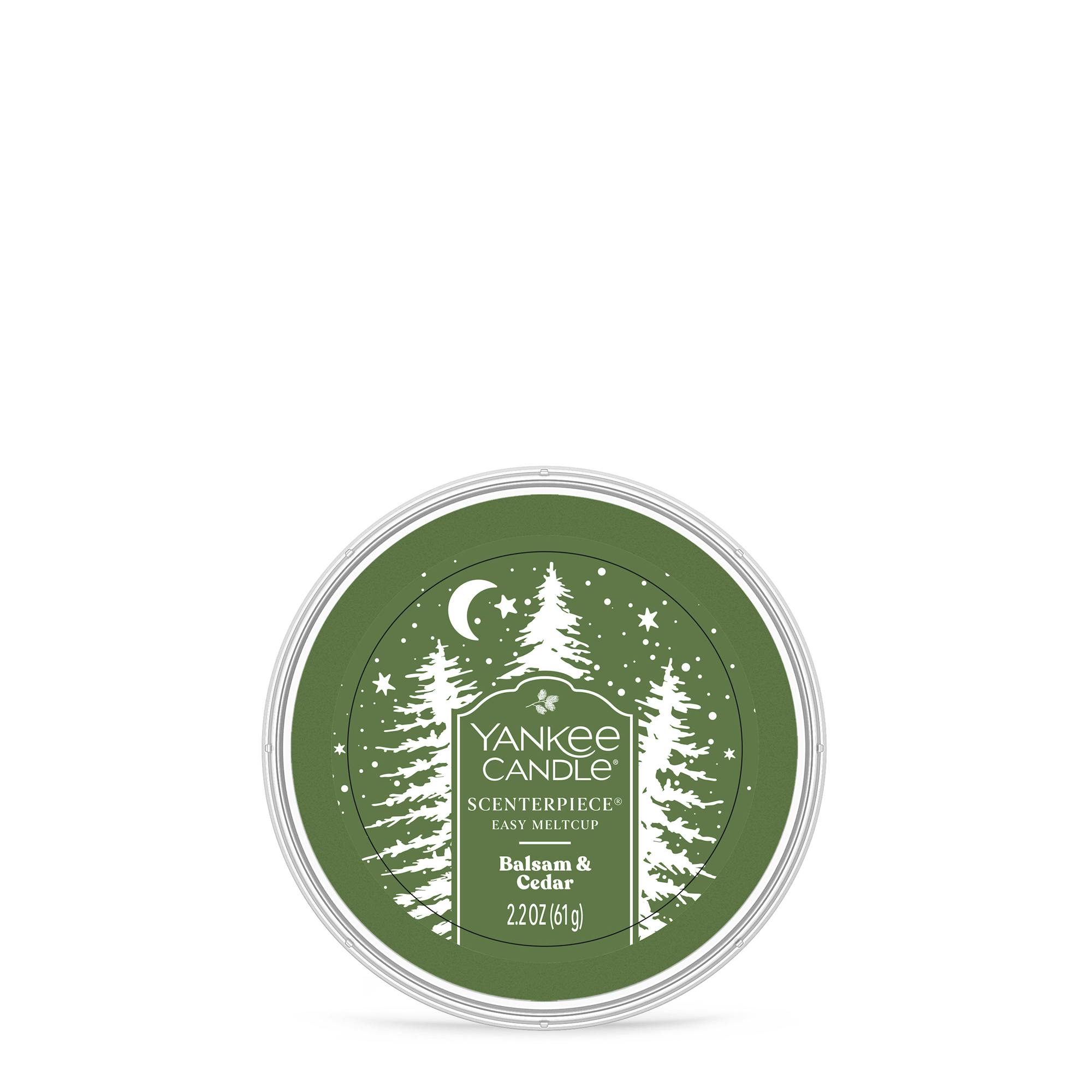 Yankee Candle Balsam And Cedar Scenterpiece Easy Meltcup, 2.2 oz