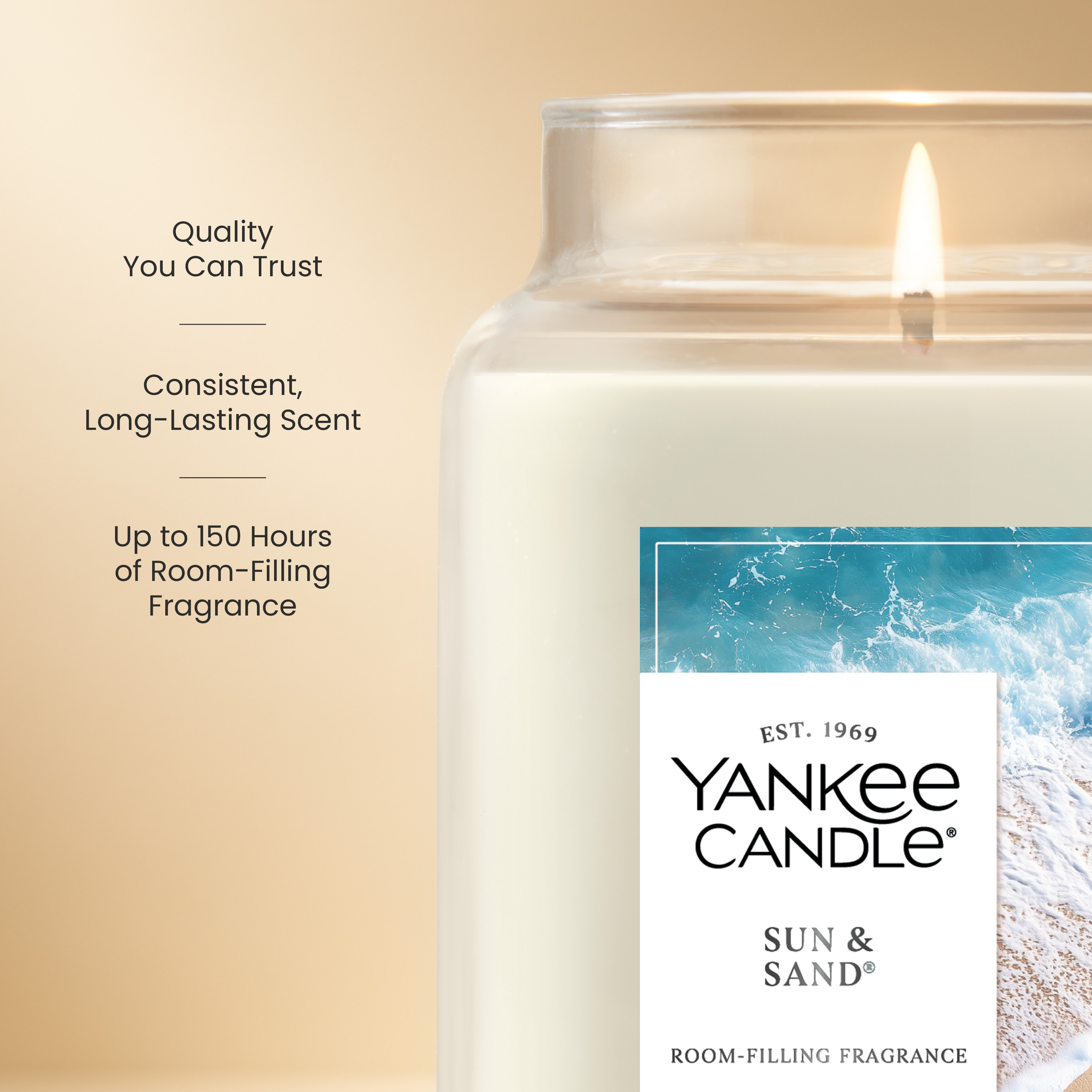 Sun & Sand Original Large Jar Candle - Thumbnail 3